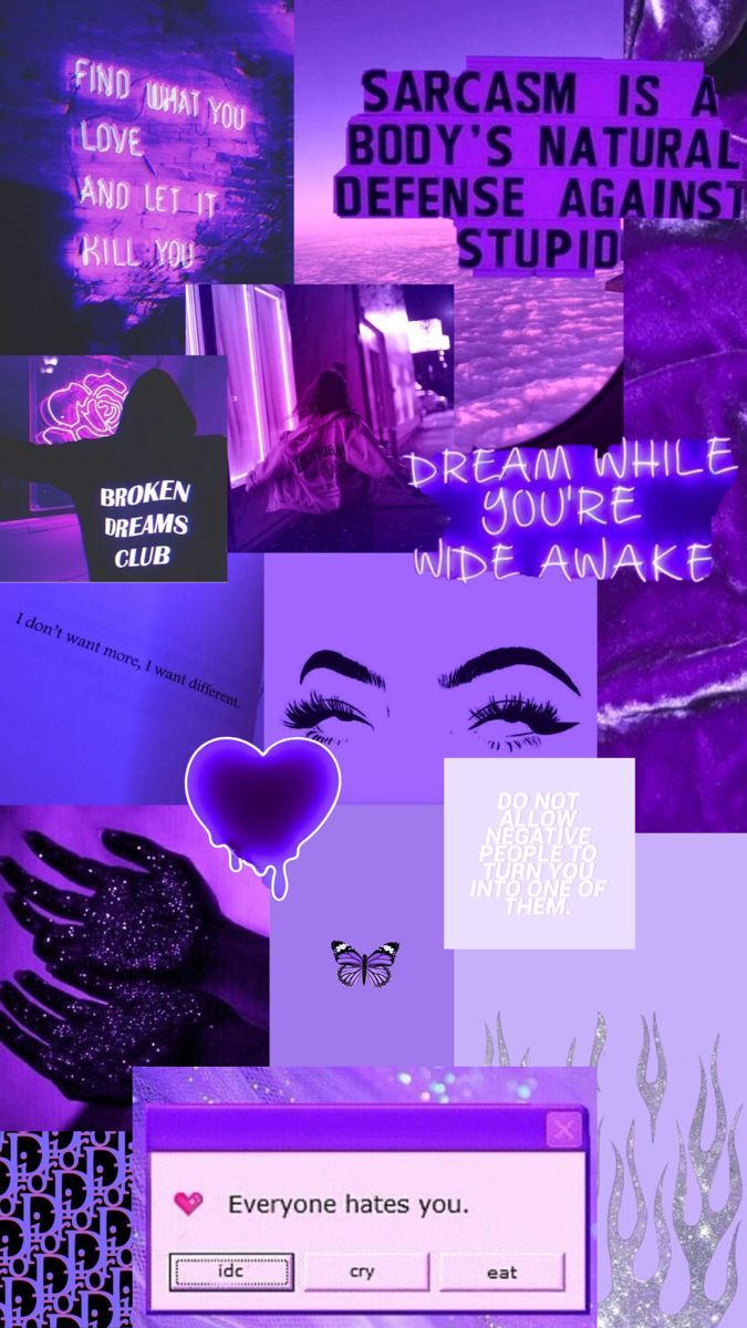 PURPLE COLLAGE. Purple wallpaper iphone, Dark purple aesthetic, Purple aesthetic