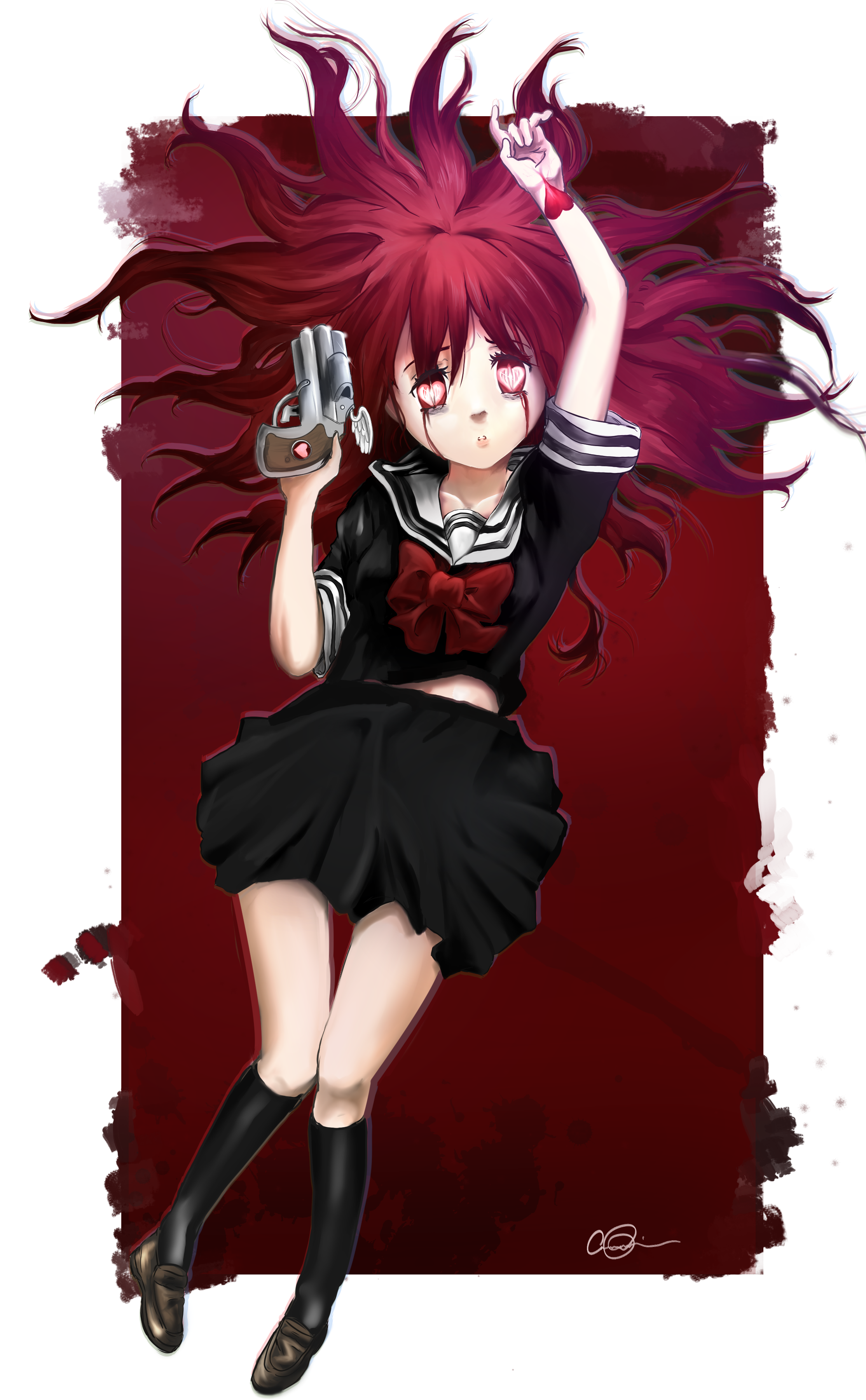 Aya Asagiri Mahou shoujo site anime magical girl site. Magical girl anime, Shoujo, Yandere anime