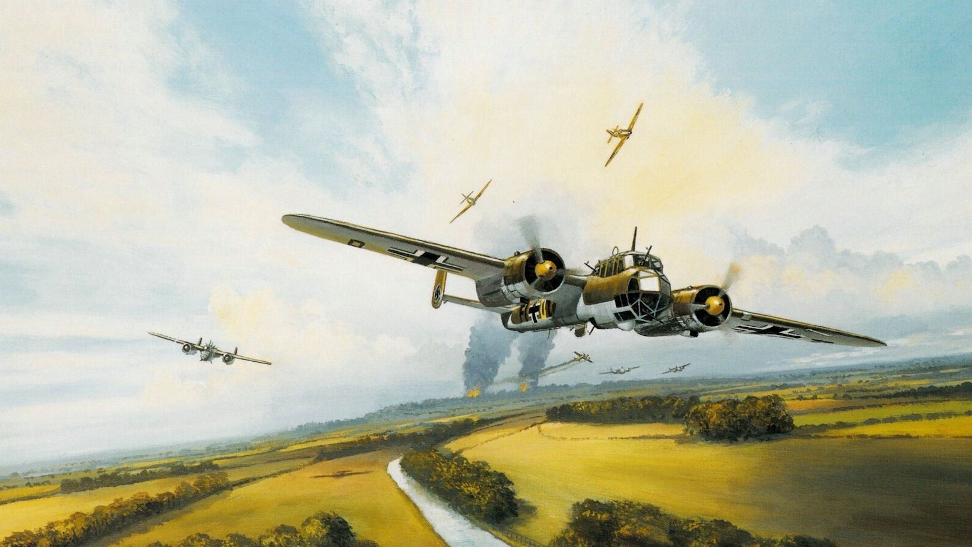 Battle Wallpaper Aircraft Games Video Plane Planes Of Britain