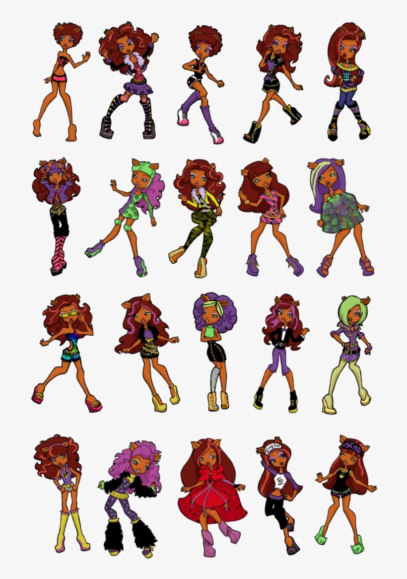 Clawdeen Wolf Image Clawdeen HD Wallpaper And Background High Clawdeen Wolf Outfits Transparent PNG Download