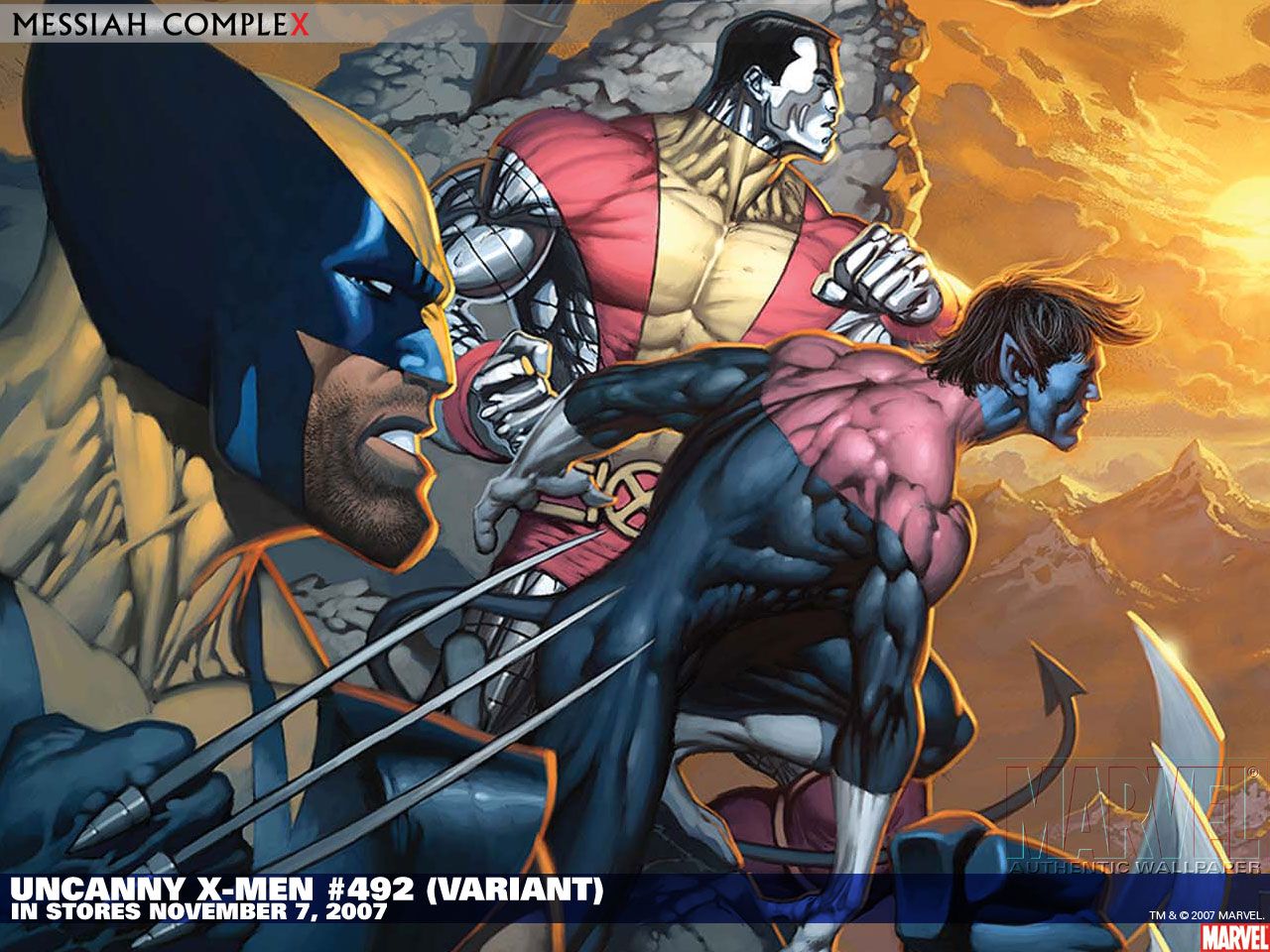 Marvel comics nightcrawler uncanny x men wolverine x men wallpaper