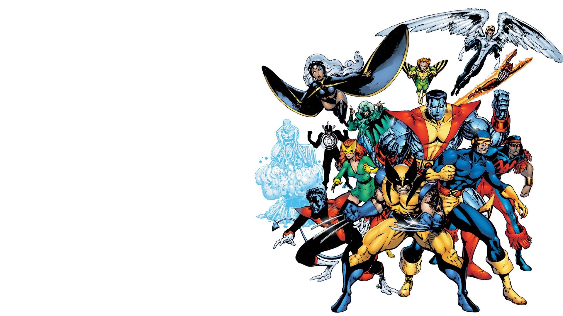 Cyclops Marvel Comics Nightcrawler Marvel Comics Wolverine Wallpaper:1920x1080