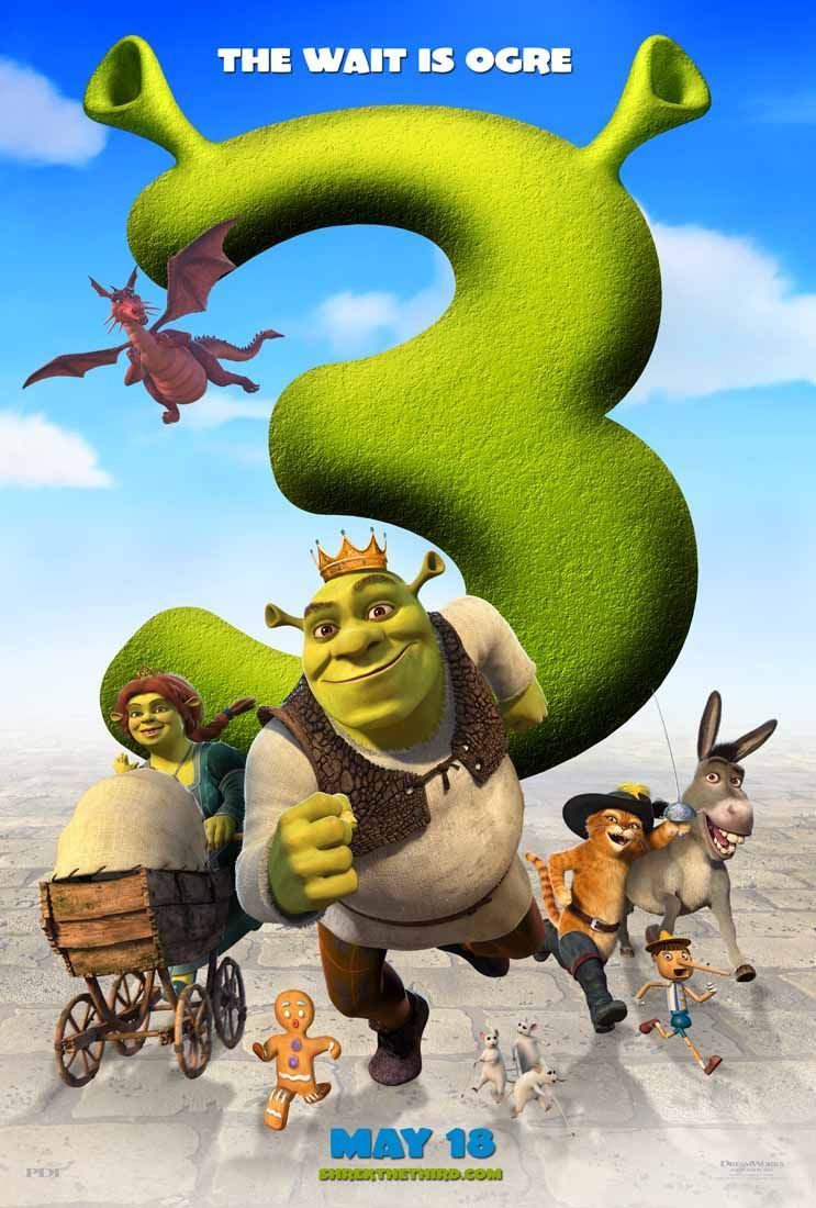 Shrek the Third. Shrek, Animated movies, Animation movie