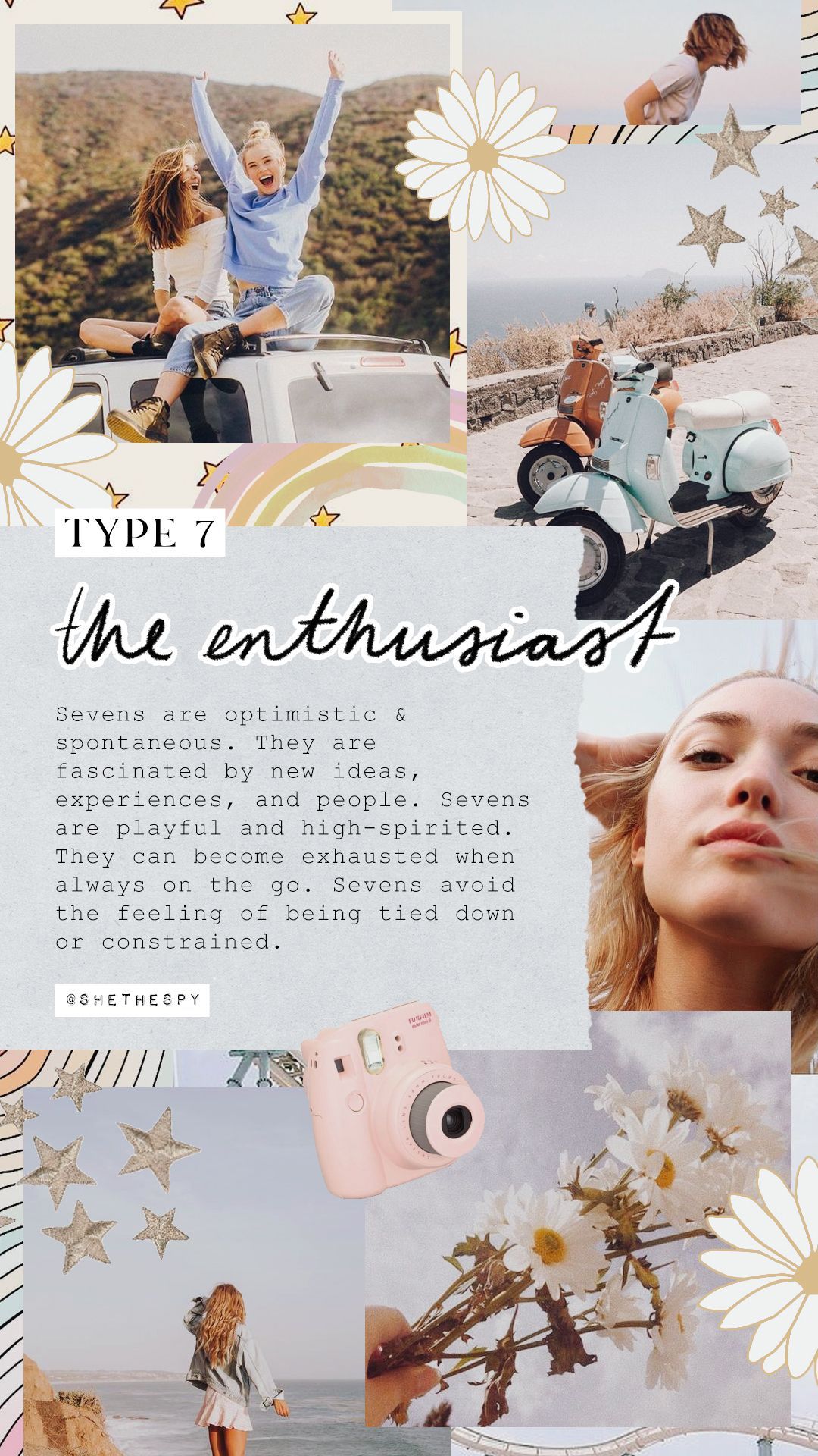 Type 7 enneagram, Enneagram, Enneagram types