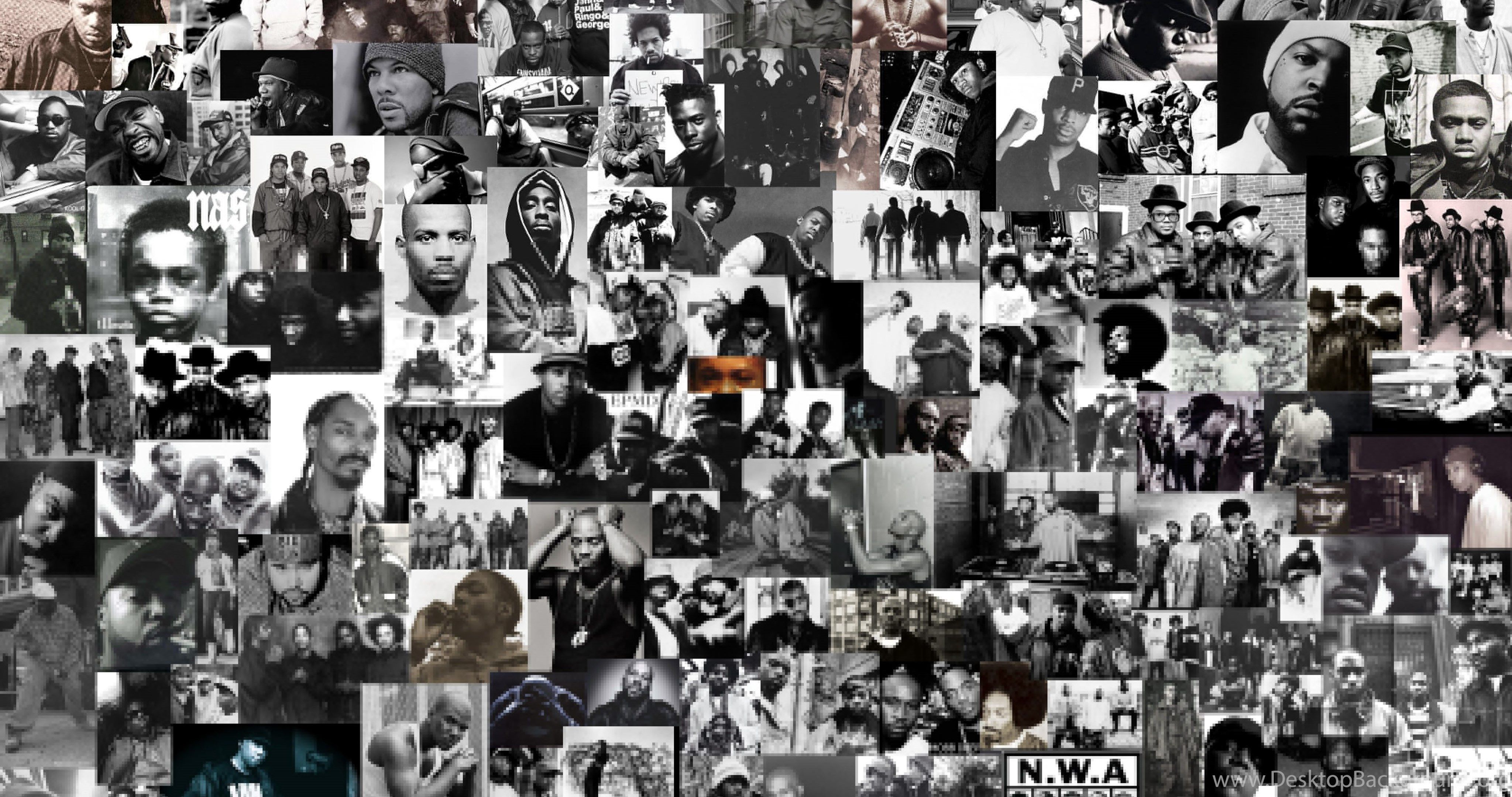 Hip Hop Legends 4K Wallpaper