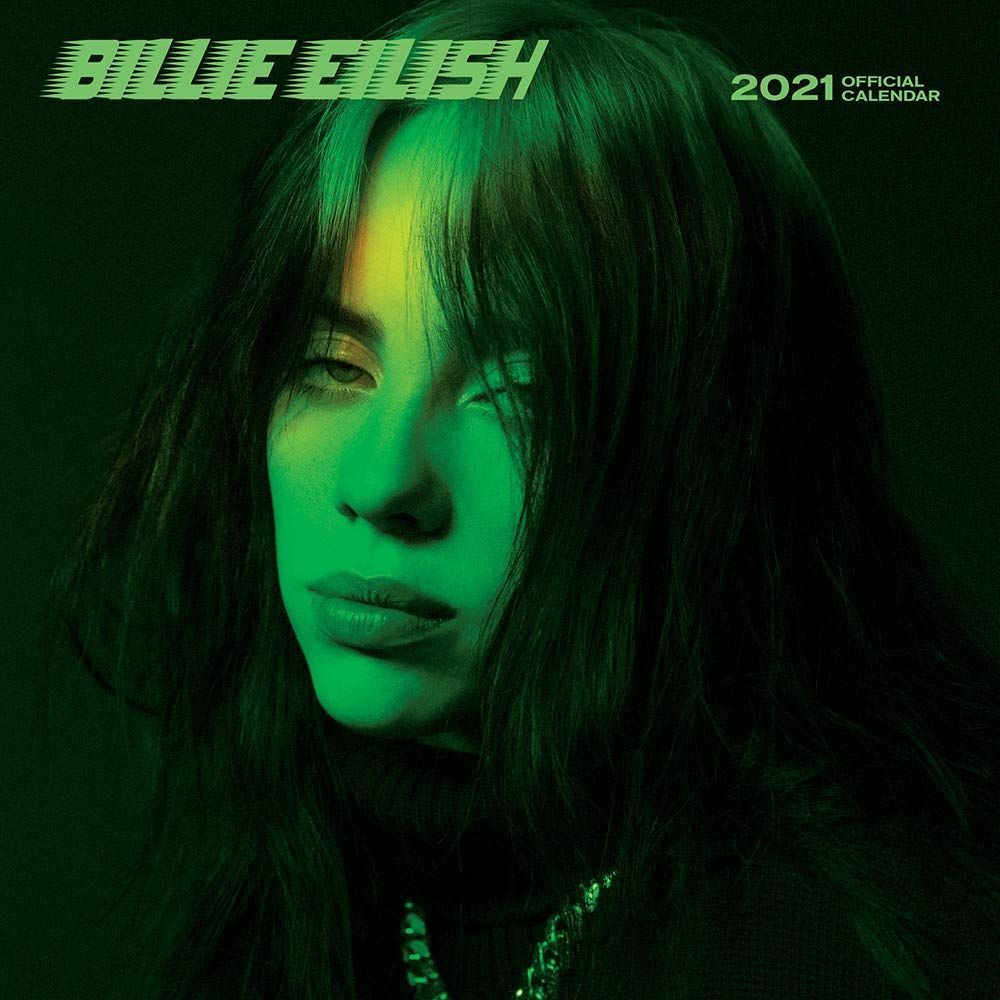 Billie Eilish Mini Wall Calendar. Billie eilish, Billie, Green aesthetic