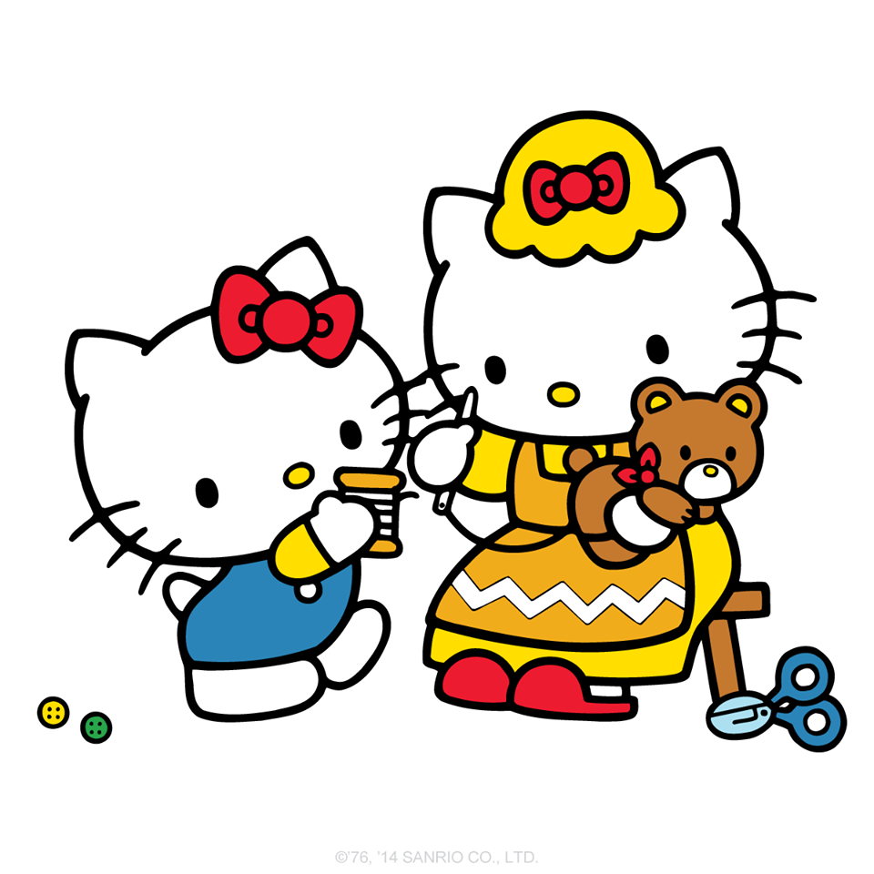 Happy Mother's Day Hello Kitty Character