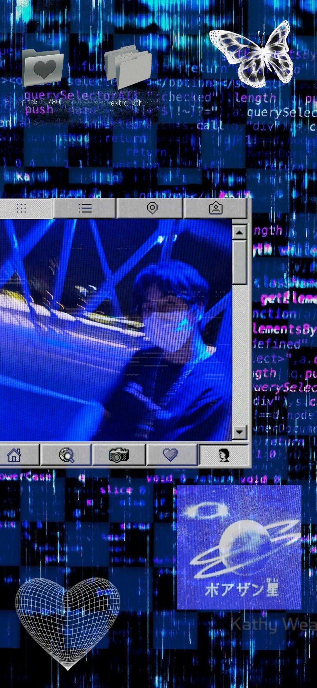 cybercore y2k aesthetic background kpop cyber image by se0k