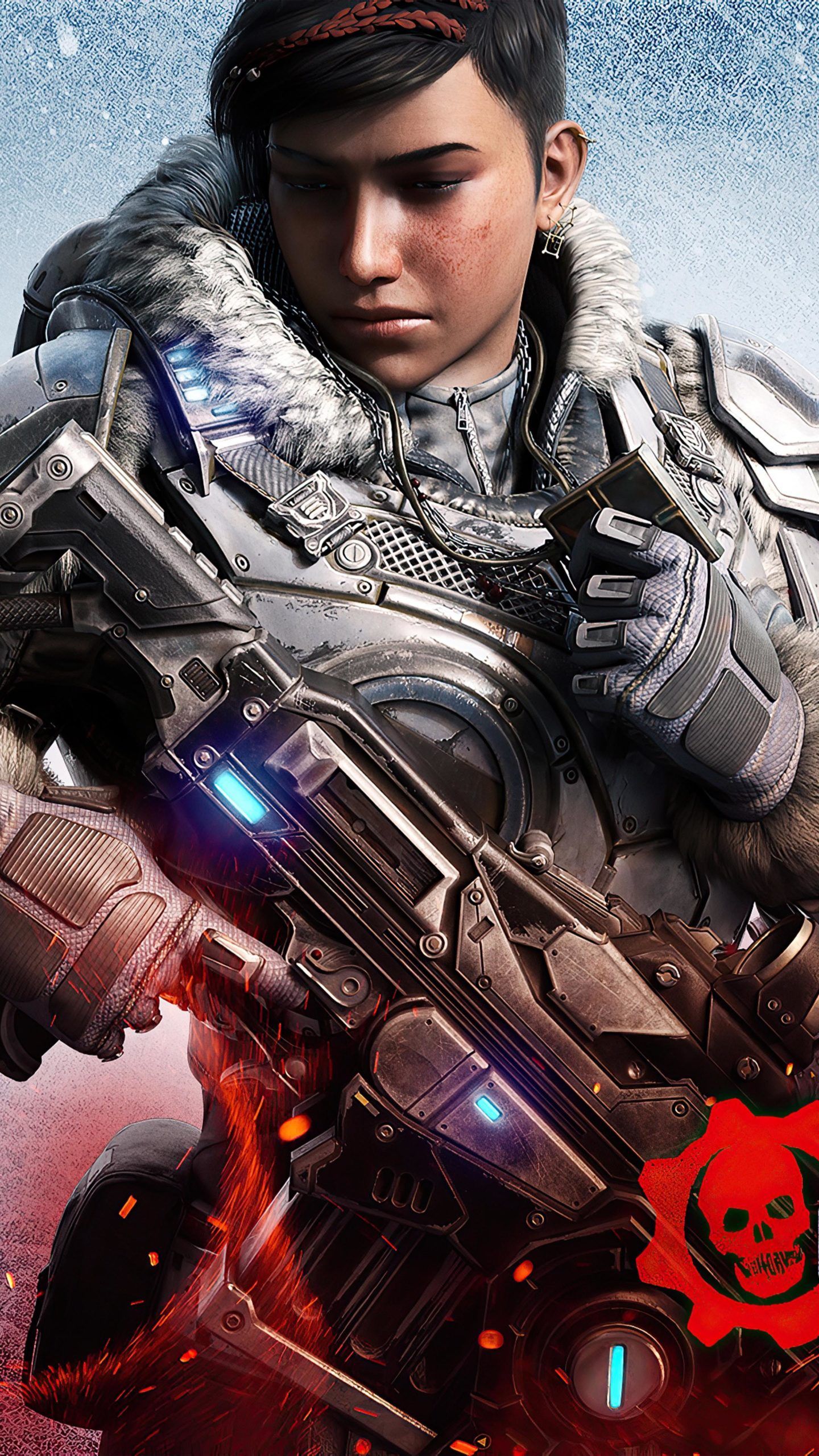 Kait Diaz Gears 5 2020 4K Ultra HD Mobile Wallpaper. Gears of war, Gears of war Gears