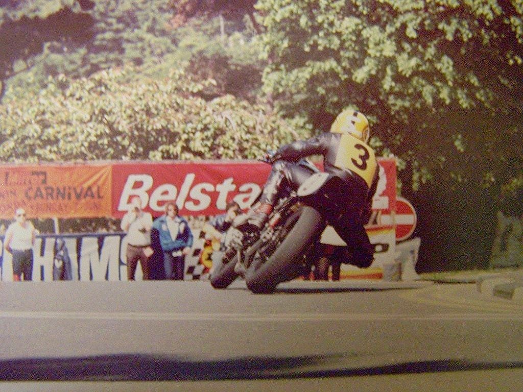 Joey Dunlop 'black Friday' protest. Quarterbridge