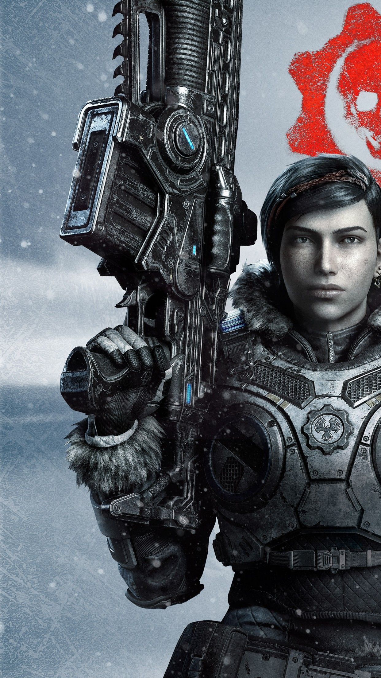 Gears 5 4K Wallpaper, Kait Diaz, Marcus Fenix, Xbox One, Xbox Series X, PC Games, 5K, Games