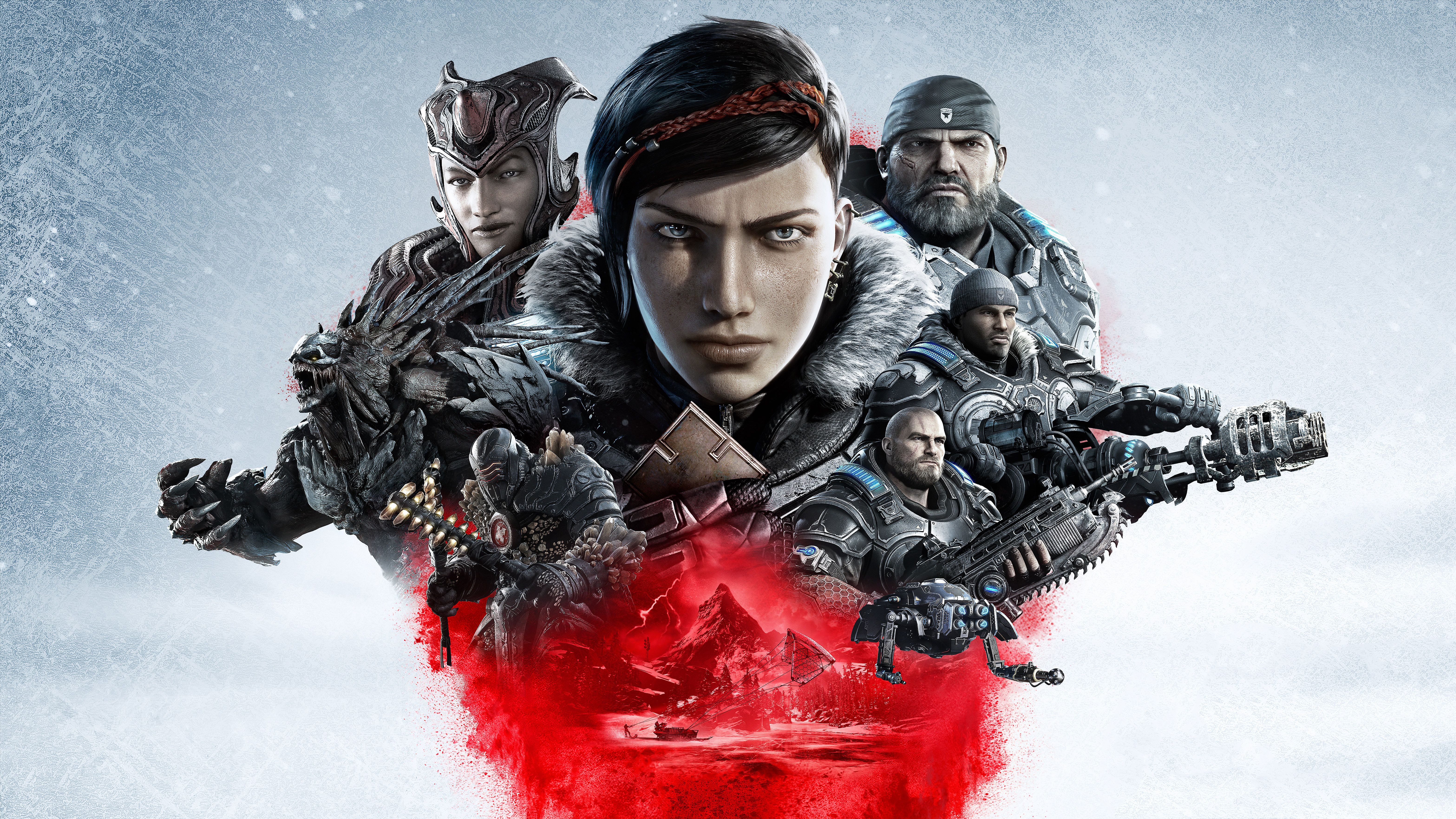 Gears 5 4K Wallpaper
