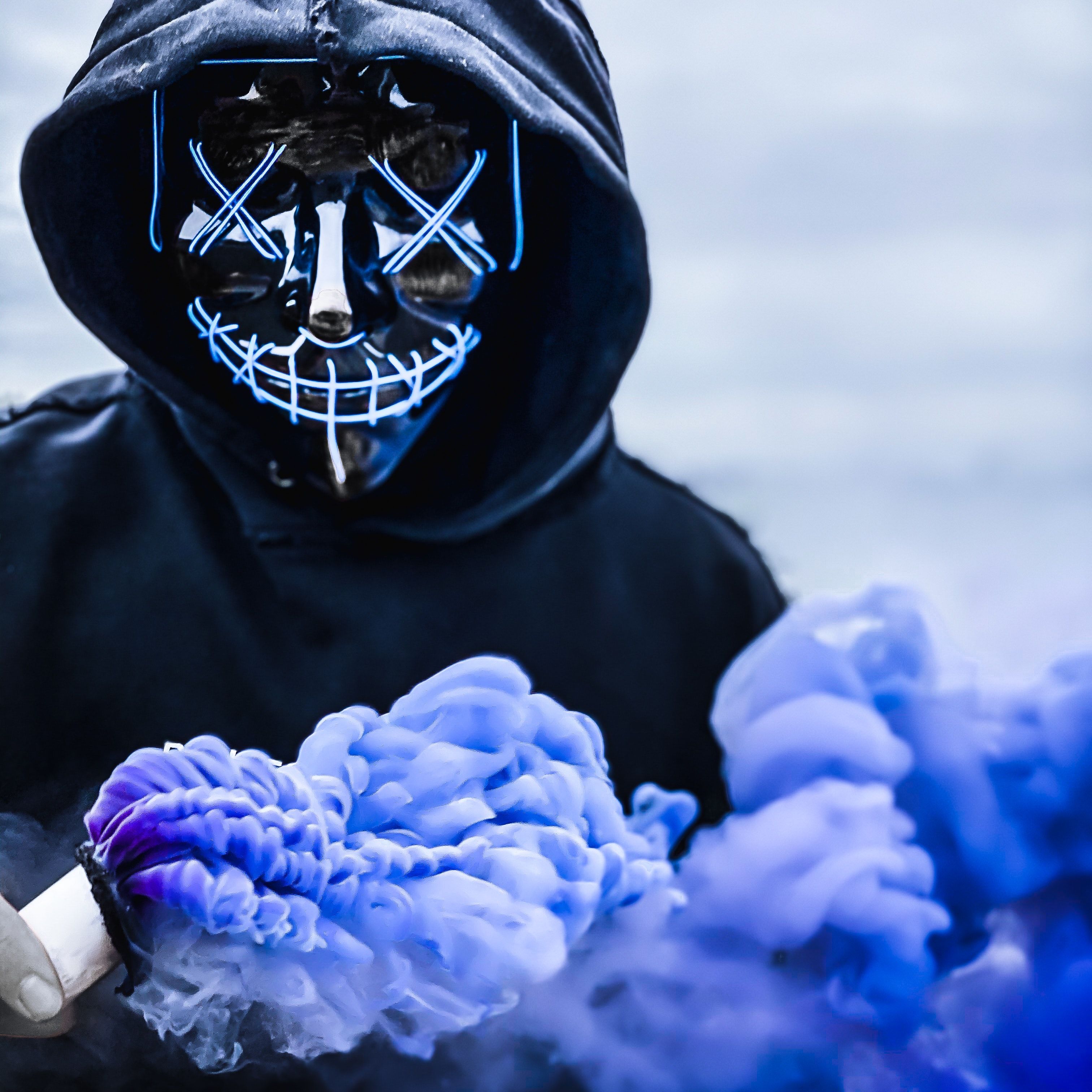 Hacker Mask Neon Wallpapers Wallpaper Cave - roblox hacker mask catalog