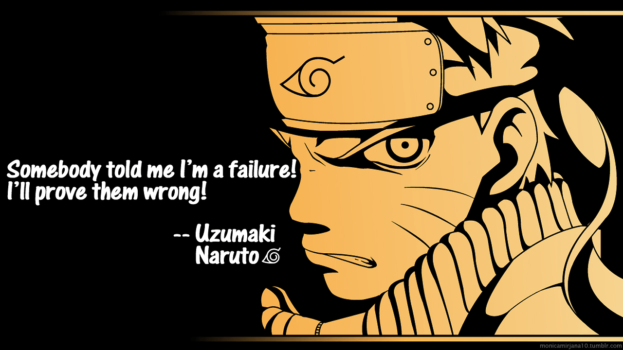 Naruto Quotes Wallpaper Free Naruto Quotes Background