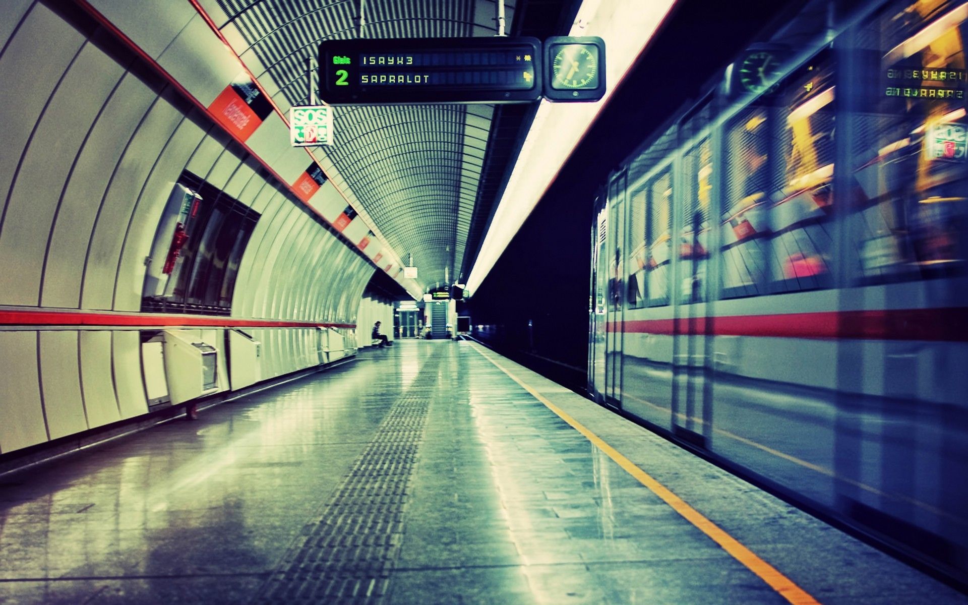 Wallpaper, subway, underground, train, bus sx1200