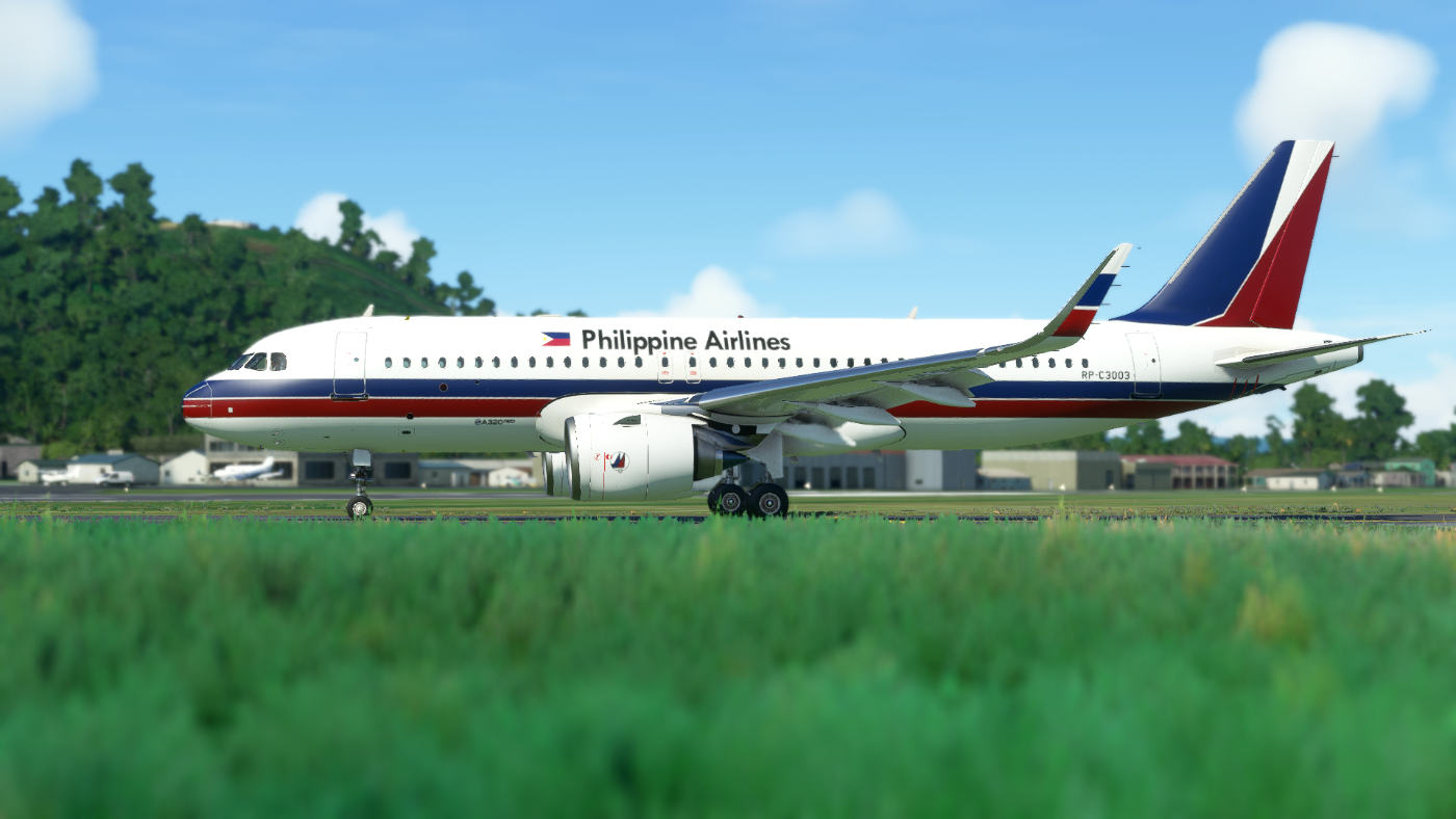 8K] A320N Philippine Airlines Retro Livery [v.1.10.8 Compatible] Microsoft Flight Simulator