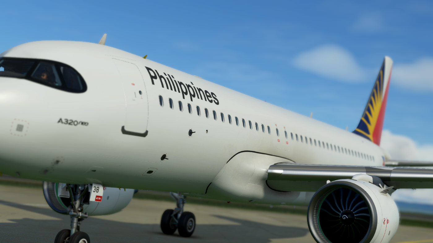 8K A320N Philippine Airlines v2.0 Microsoft Flight Simulator