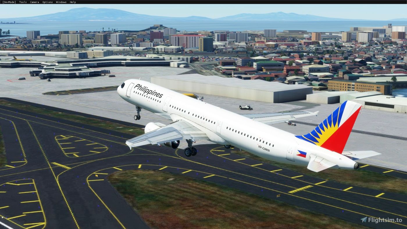 AMP A321 Philippine Airlines (8K) Microsoft Flight Simulator