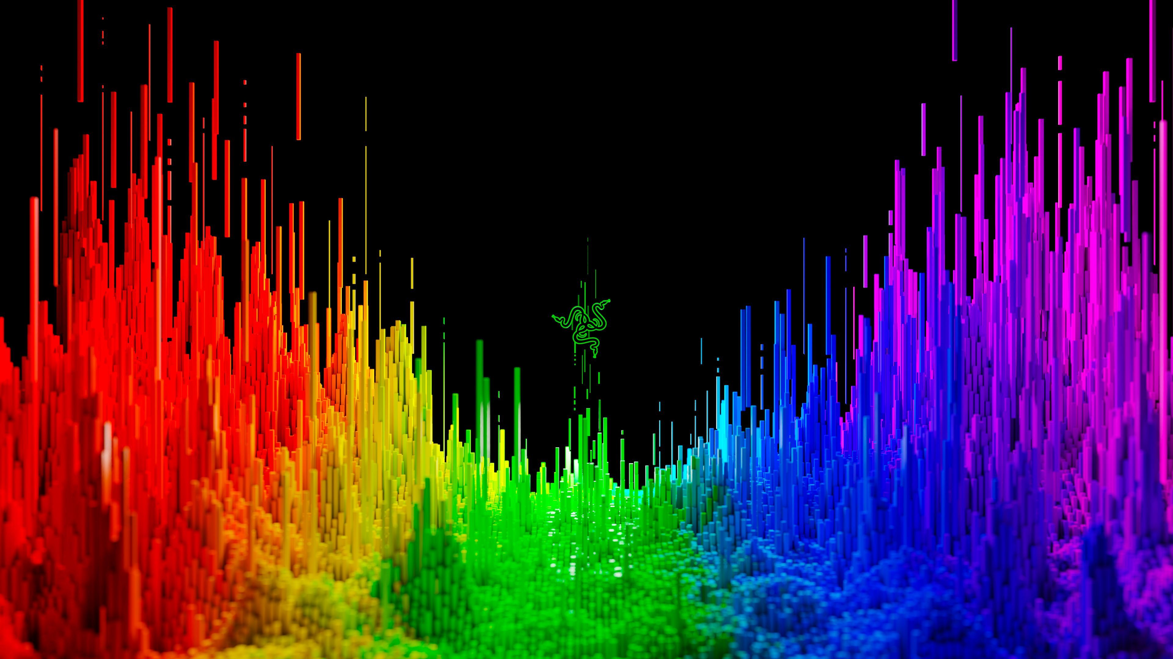 Rainbow Razer Wallpapers 4k