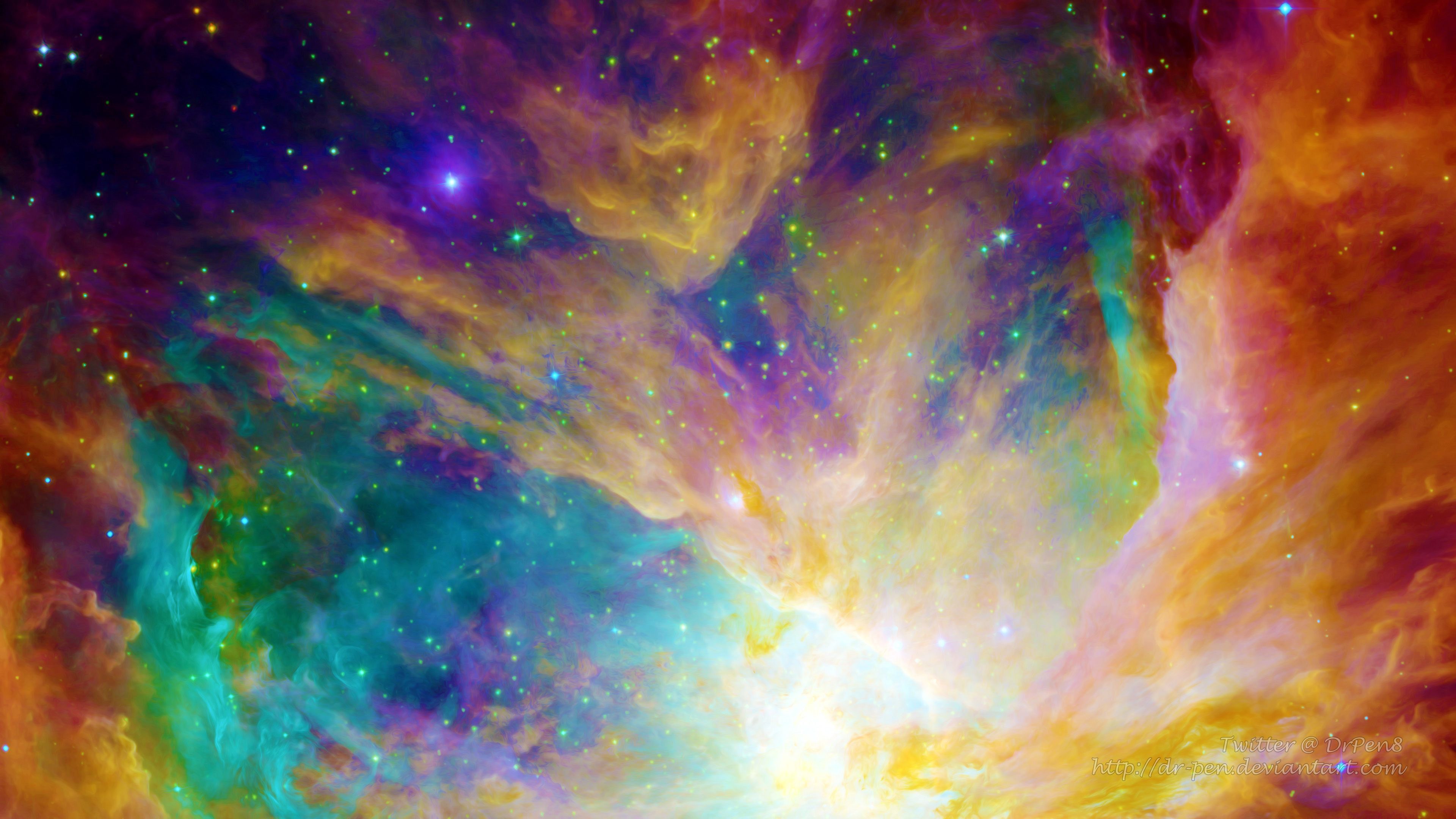 Rainbow Nebula Wallpapers