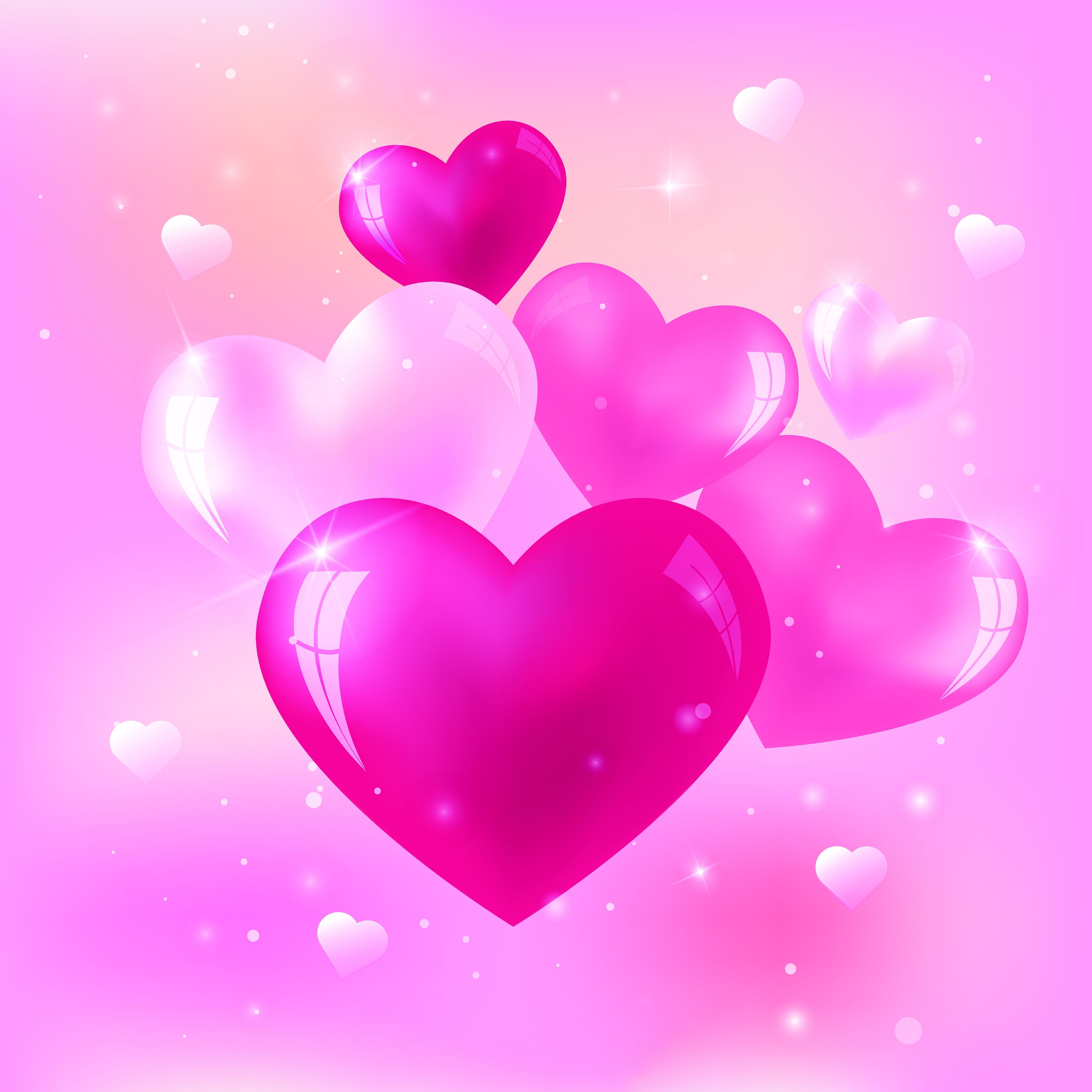 love #pink #heart #hearts #love #heart #background K #wallpaper #hdwallpaper #desktop. Heart wallpaper, Cute love wallpaper, Love wallpaper