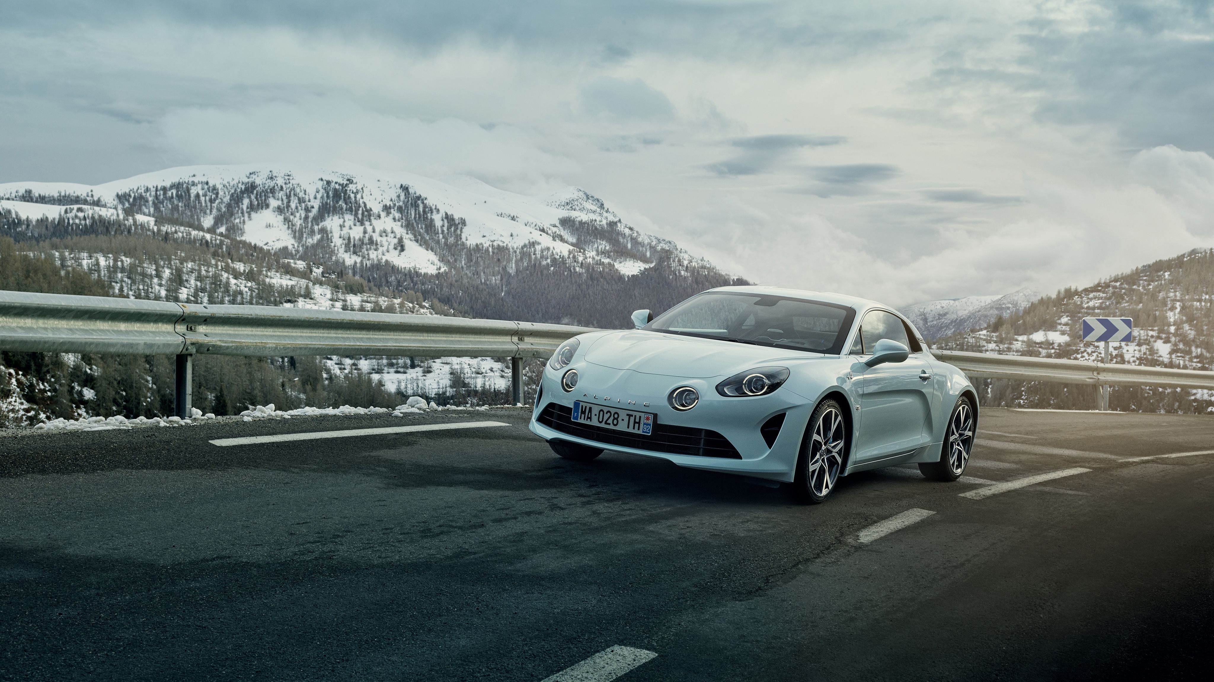 Alpine A110 Pure 4K Wallpaper Car Wallpaper