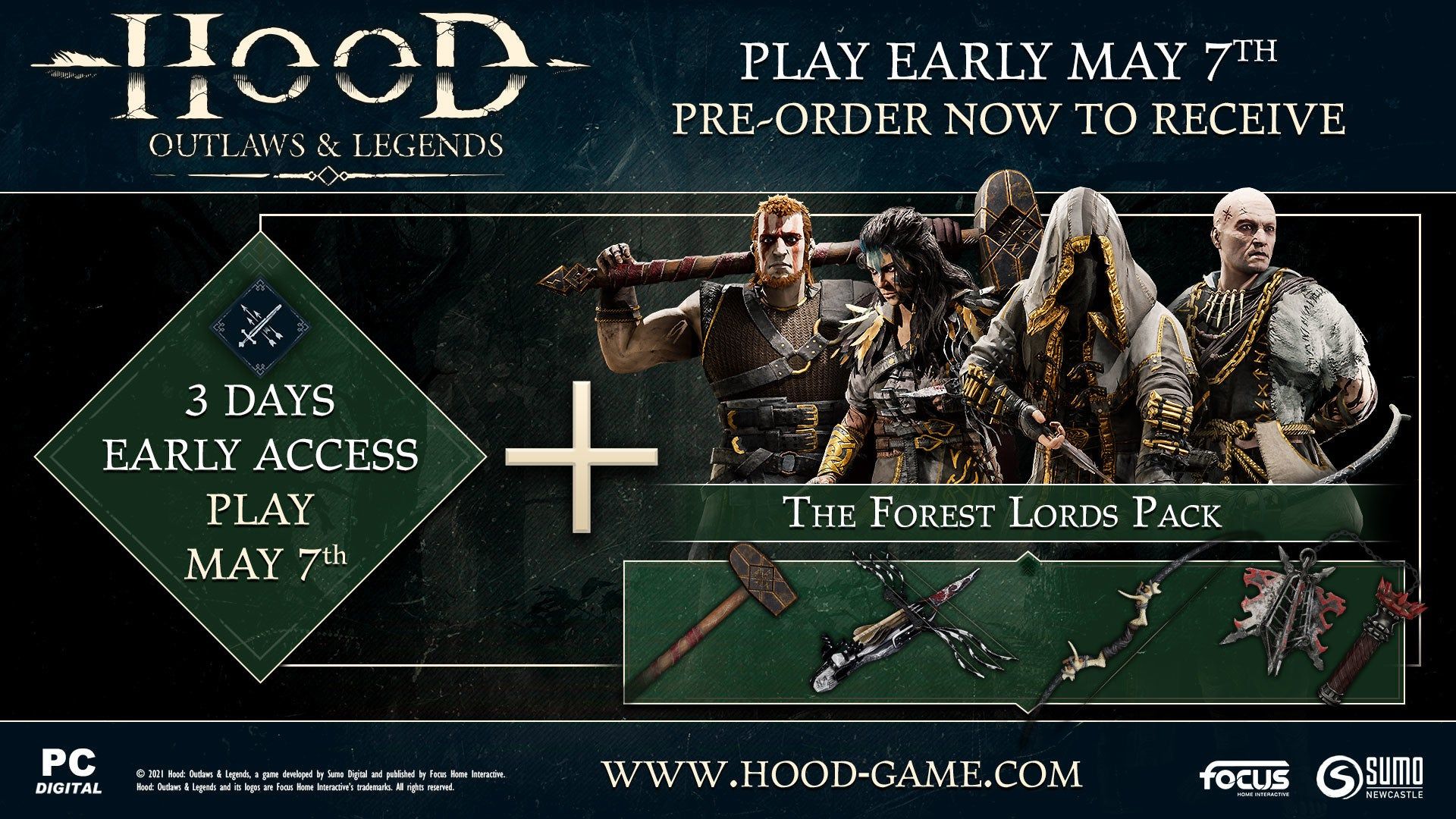 Hood: Outlaws & Legends Date + Pre Order Details + Year 1 Edition