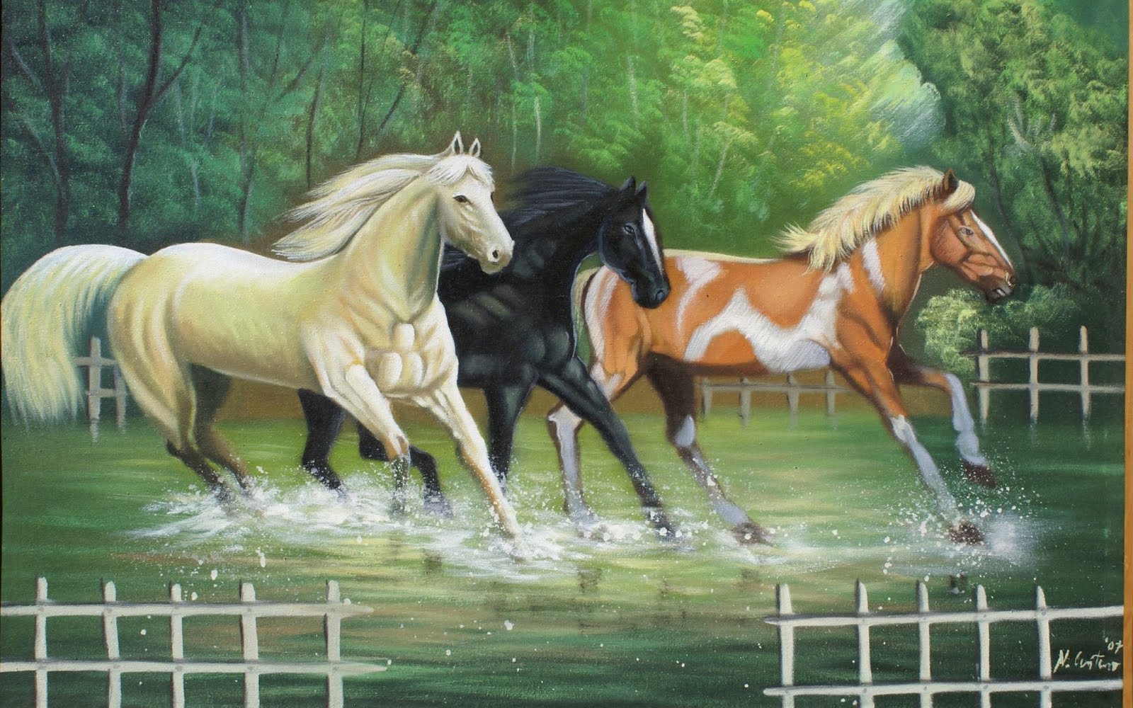 Free download wallpaper art picture of girls cesar art wallpaper laptop wallpaper [1600x1000] for your Desktop, Mobile & Tablet. Explore Paint Horse Wallpaper for Computer. Horses Wallpaper Free, Horse