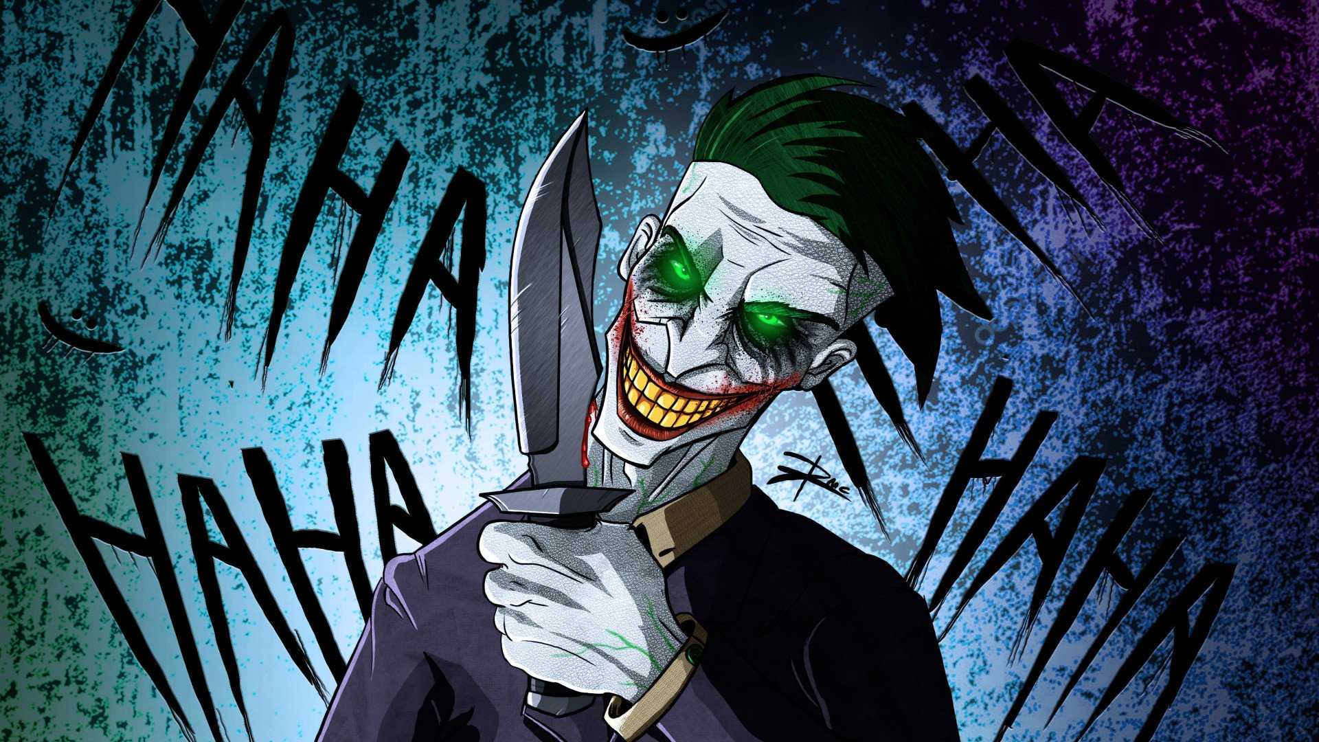 Crazy Joker Art K HD Wallpaper x
