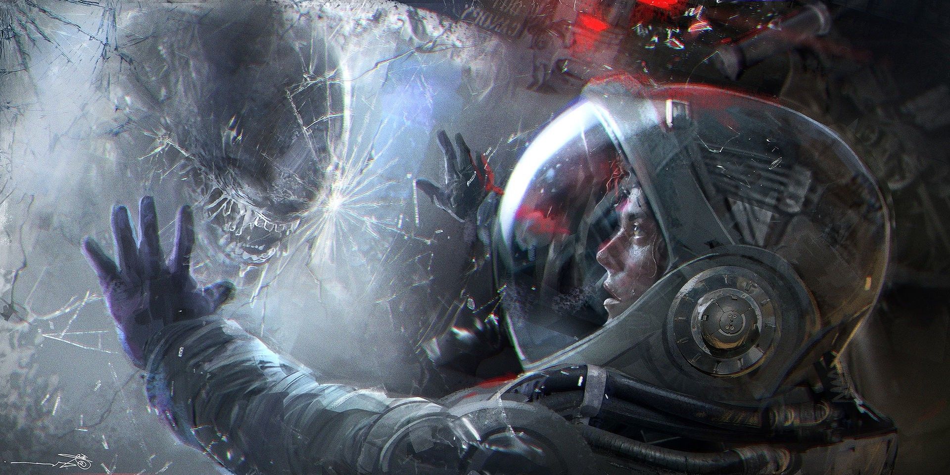 Wallpaper, women, futuristic, artwork, science fiction, Xenomorph, Alien movie, aliens, screenshot, 1920x960 px, computer wallpaper, fictional character, special effects, pc game 1920x960