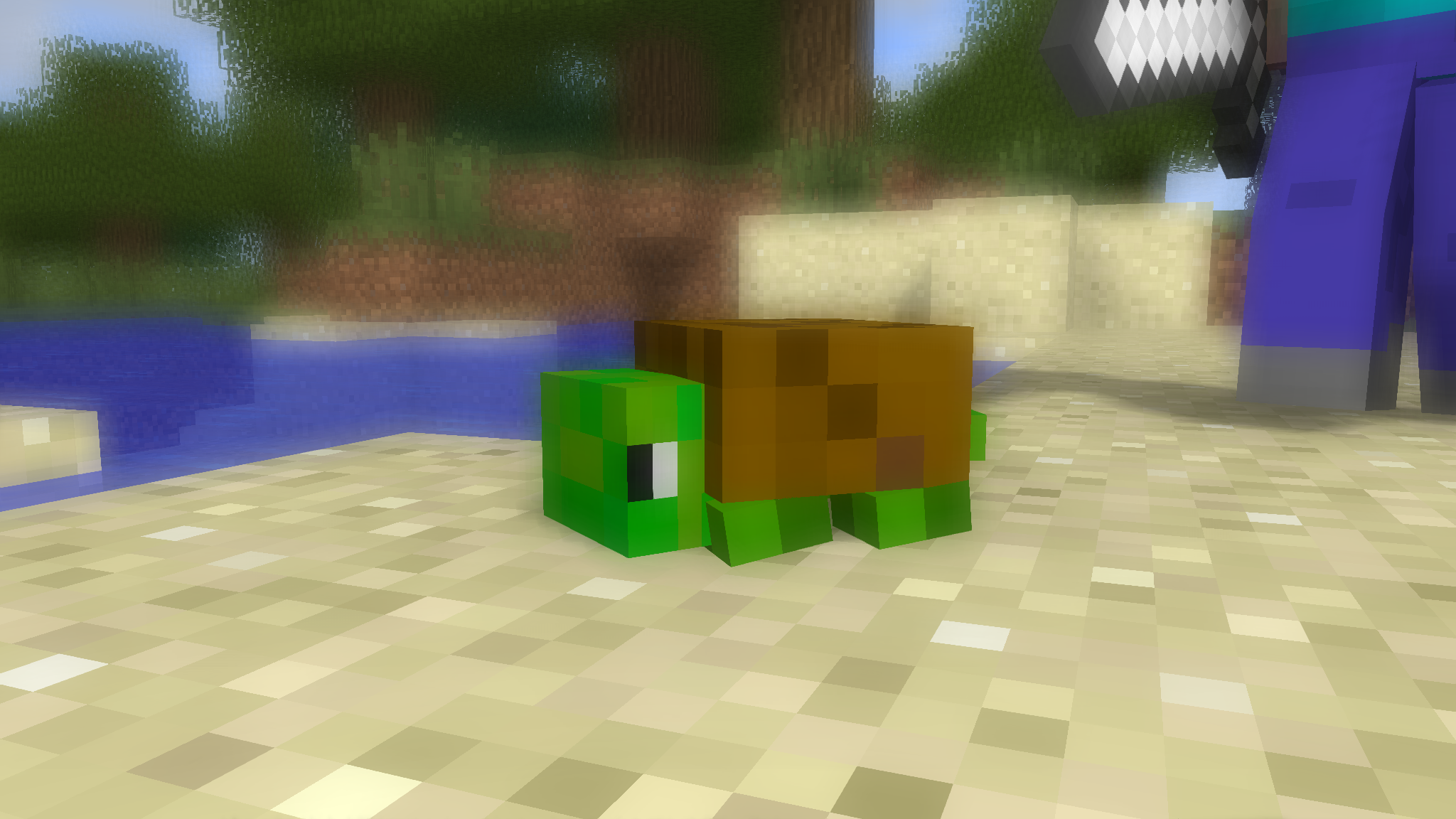 Minecraft Turtle Wallpaper