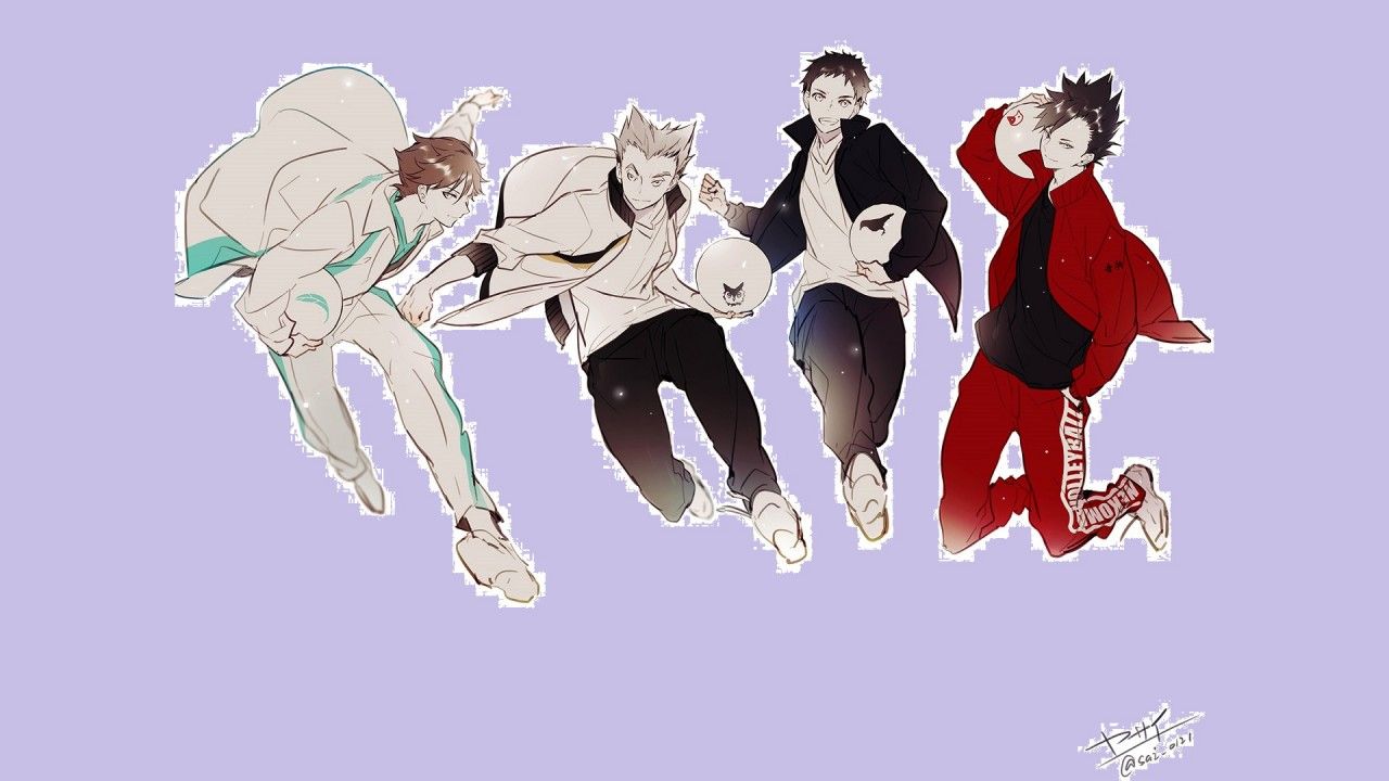 Haikyu Yu NishinoyaTobio Kageyama Koshi Sugawara Shoyo Hinata Haikyu HD Anime Wallpaper