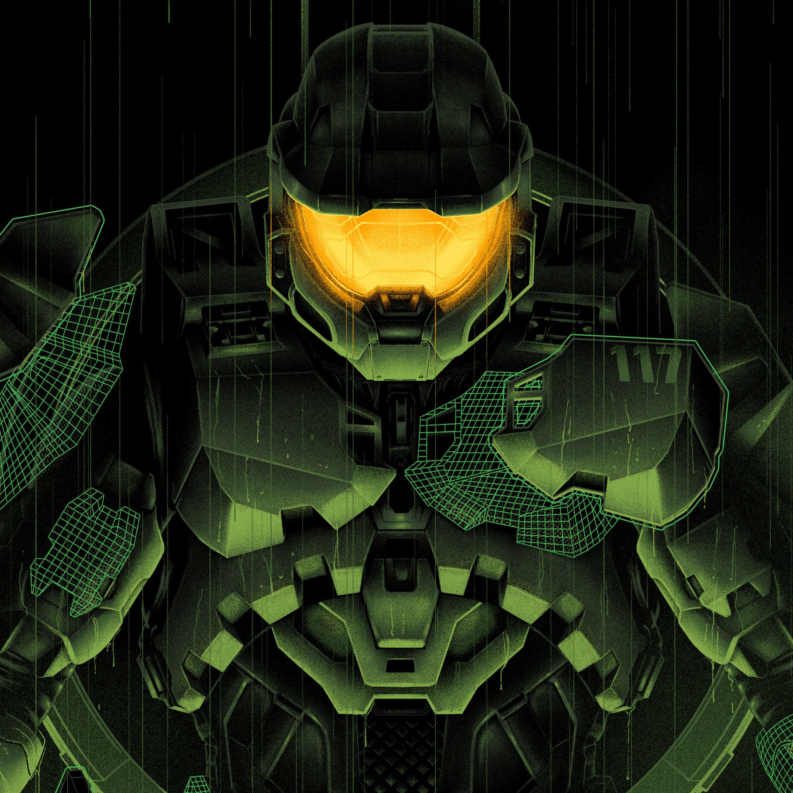 Master Chief 4K Wallpaper, Halo Infinite, Artwork, Games