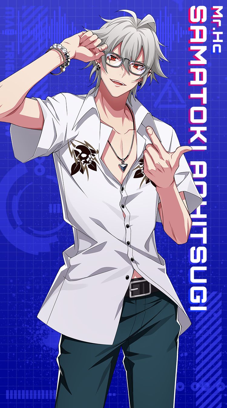 Aohitsugi Samatoki Mic -Division Rap Battle- Wallpaper Anime Image Board