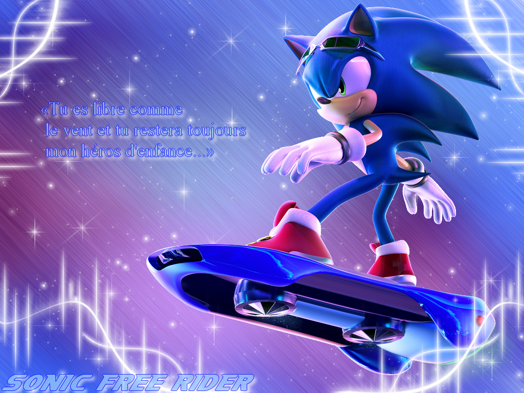Sonic Free Riders Wallpapers.