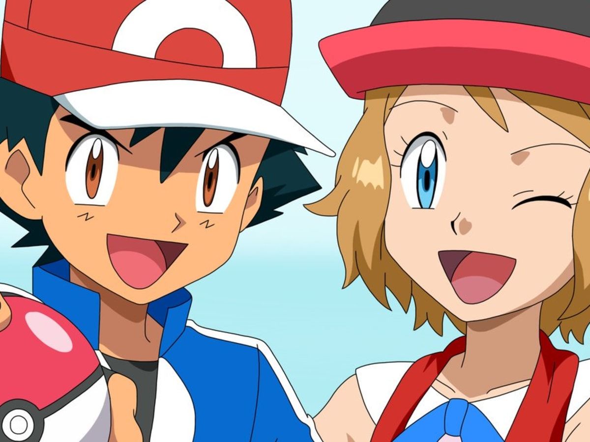 Amourshipping (Ash and Serena) Moments in Pokemon