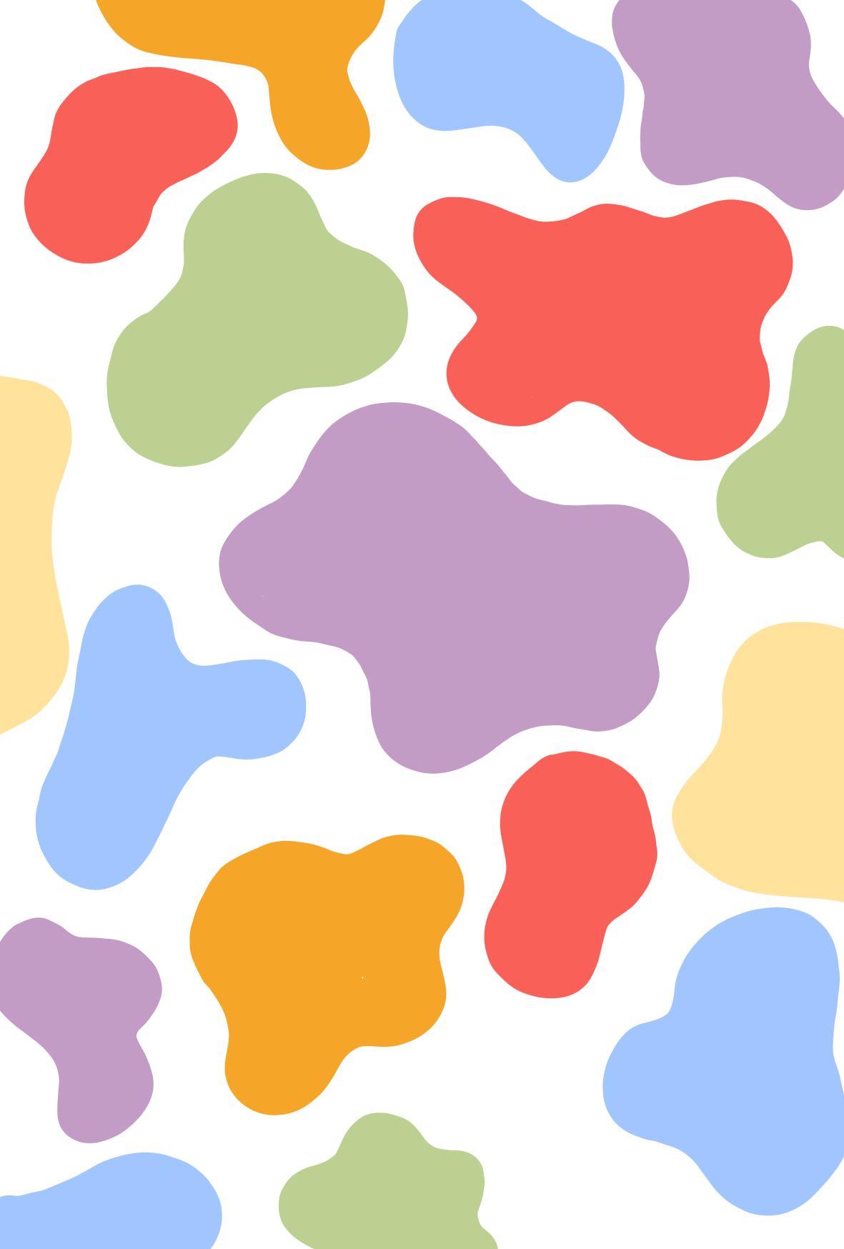Cow Rainbow 2. Cow print wallpaper, iPhone wallpaper tumblr aesthetic, iPhone background wallpaper