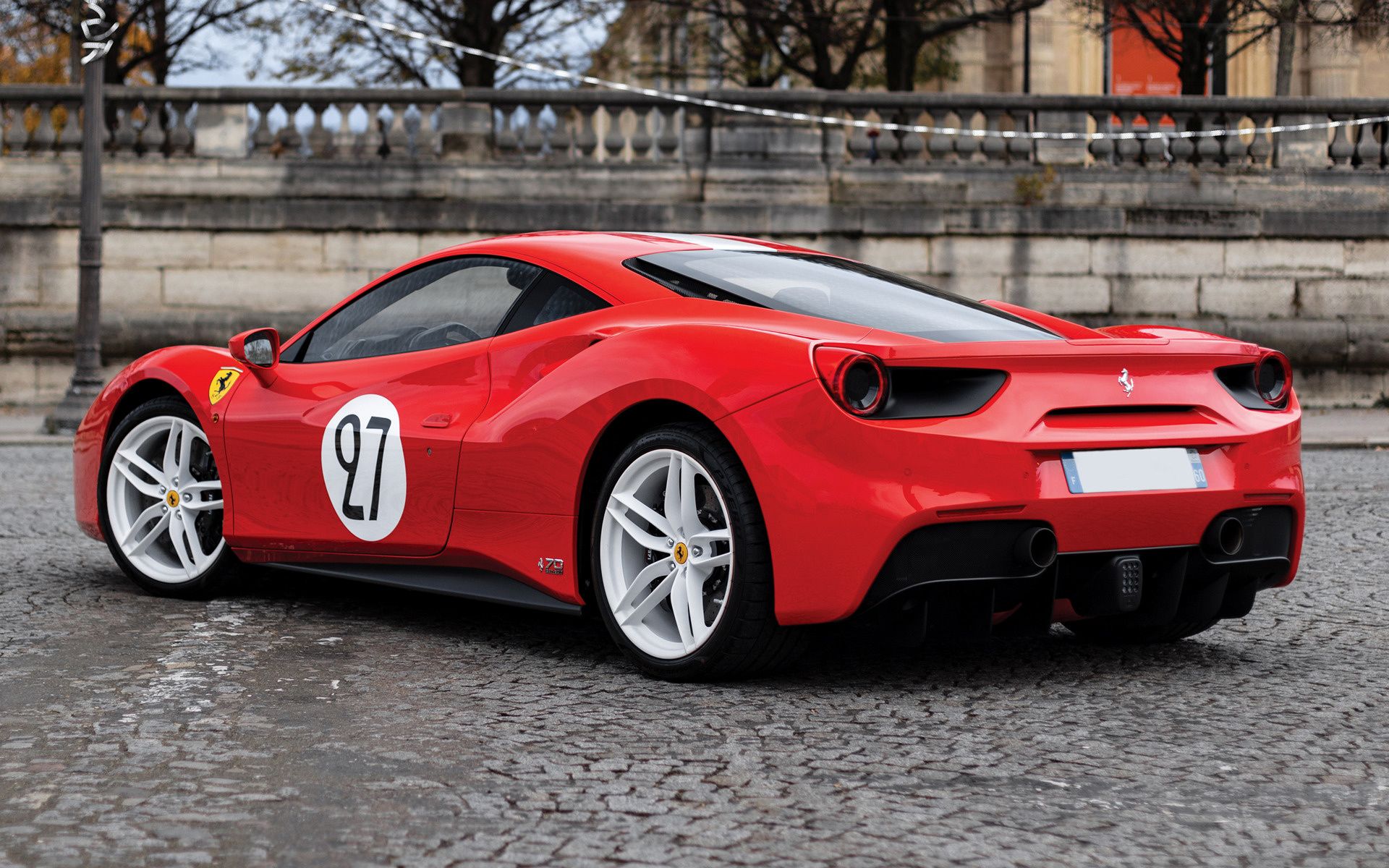 Ferrari 488 GTB The Le Mans och skrivbordsbilder