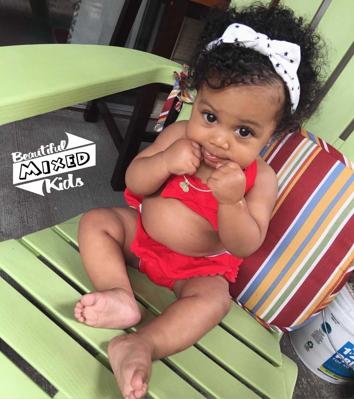 Jade Grey Months • Black, Puerto Rican & Italian ♥️ FOLLOW /beautifulmixedkids. Mixed kids, Pretty baby, Baby fever