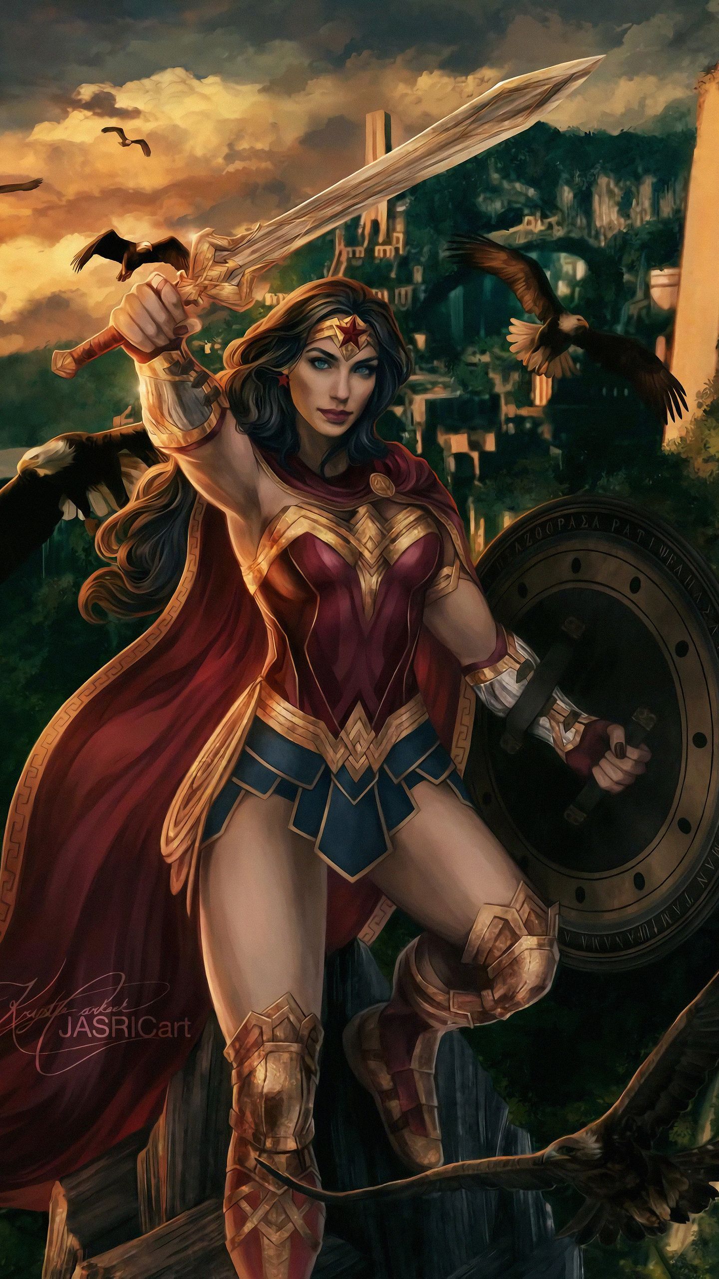 Wonder Woman Real Warrior Art 4K, HD Superheroes Wallpaper Photo and Picture ID. Superman wonder woman, Wonder woman comic, Wonder woman picture