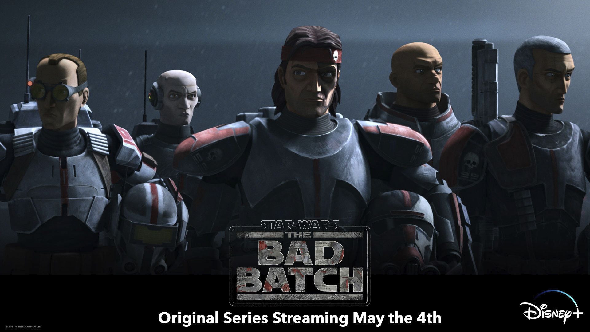 Star Wars Wars: The Bad Batch, an Original Series, starts streaming May the 4th