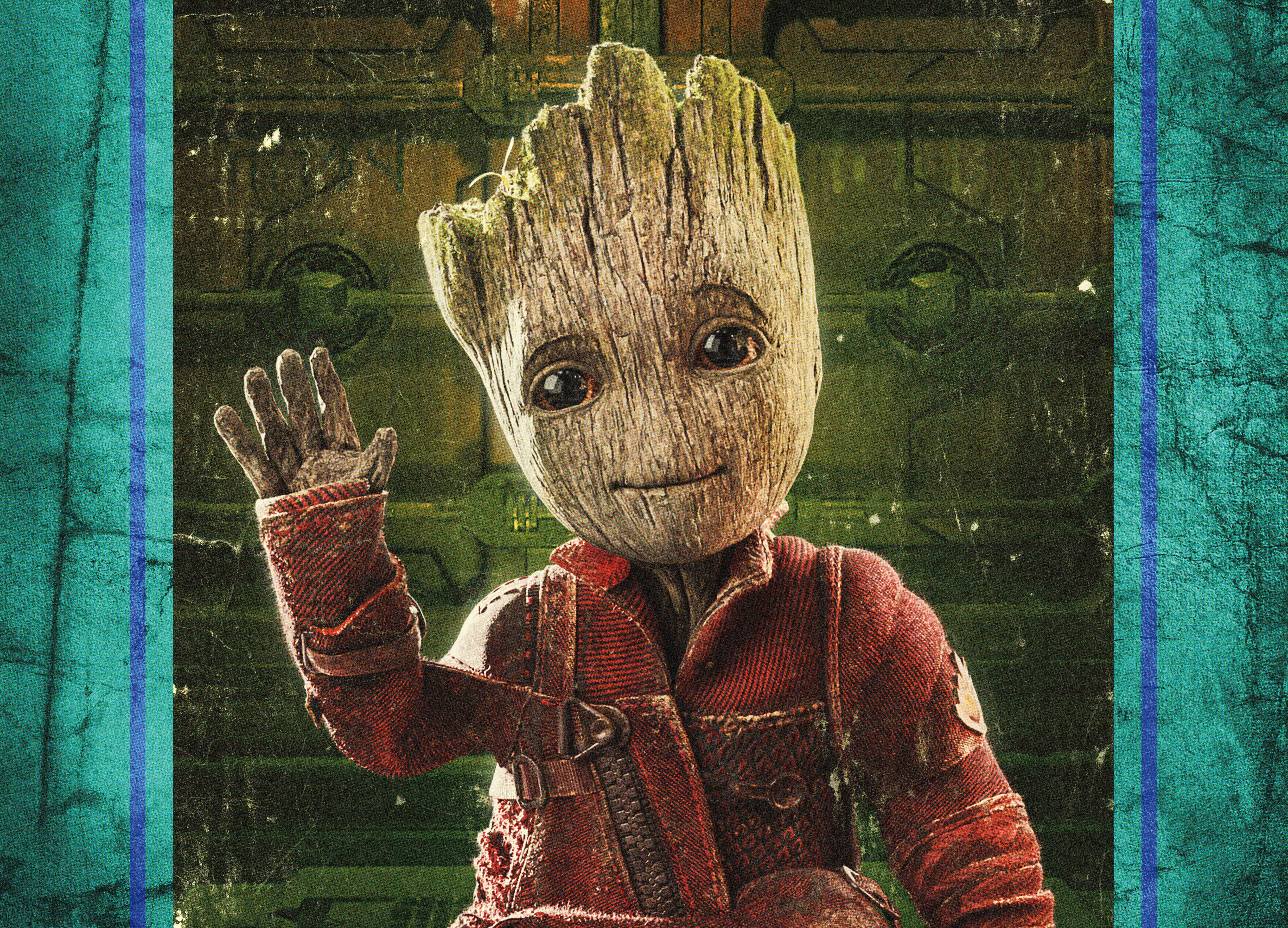 Baby Groot In Guardians Of The Galaxy Vol 2 4k 1600x900 Resolution HD 4k Wallpaper, Image, Background, Photo and Picture