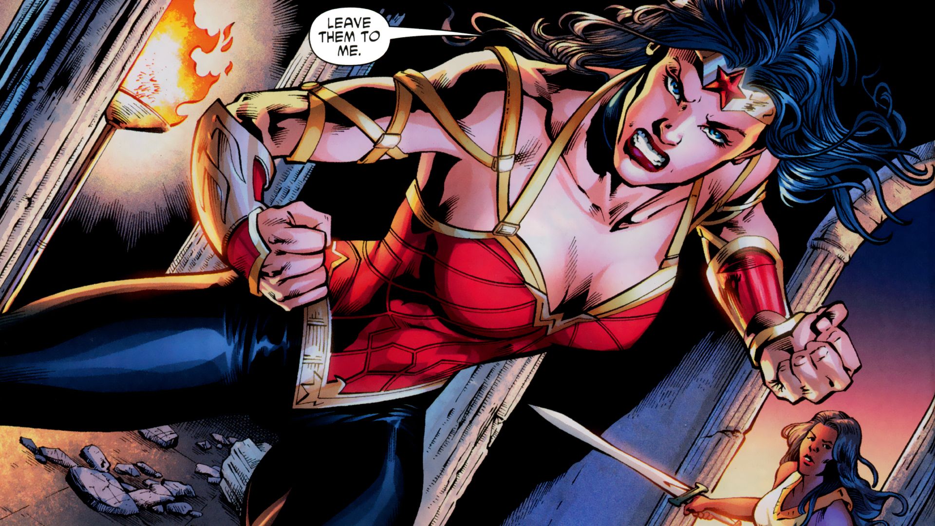 Dc Comics Wonder Woman D C Superhero Girl Ti Wallpaperómic Wallpaper Wonder Woman HD Wallpaper