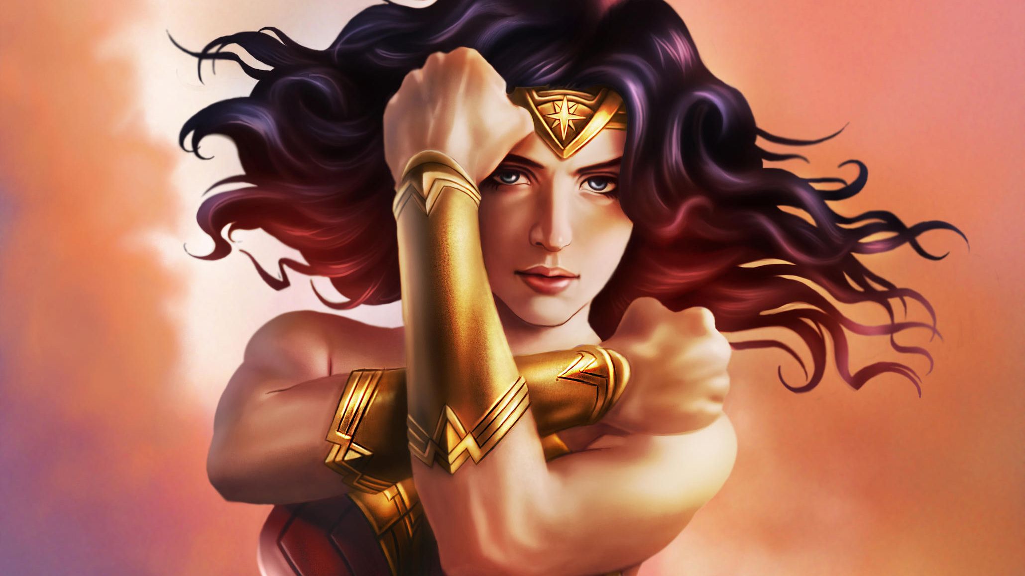 Wonder Woman DC Comic Art, HD Superheroes, 4k Wallpaper, Image, Background, Photo and Picture