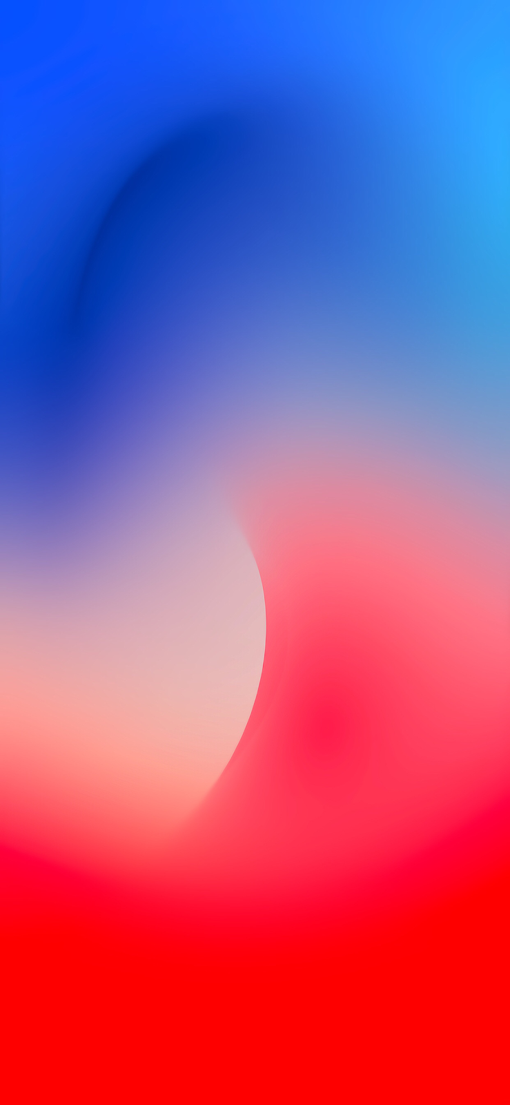 iPhone Wallpaper Blue and Red