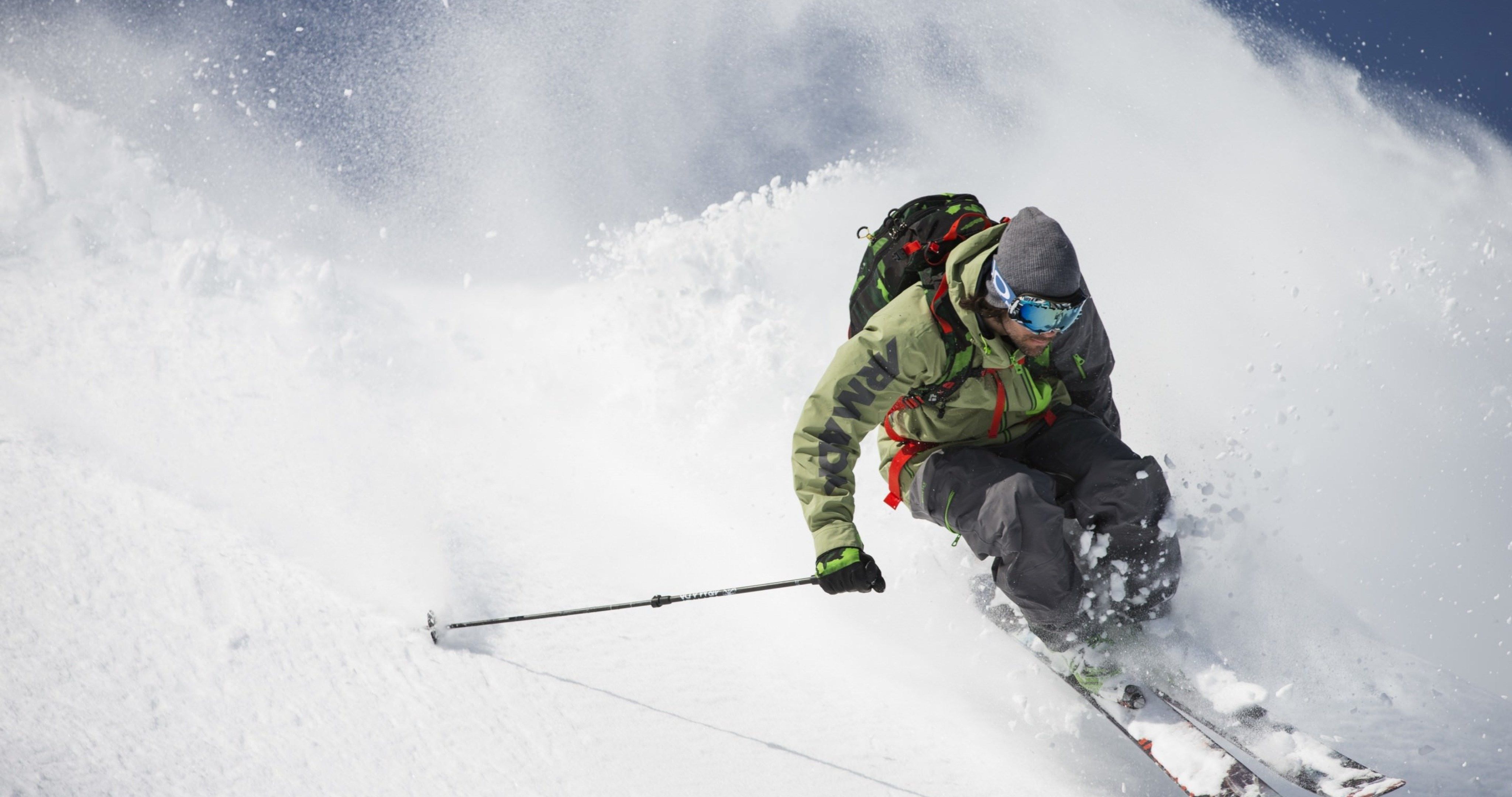 backcountry skiing freeride 4k ultra HD wallpaper High quality walls