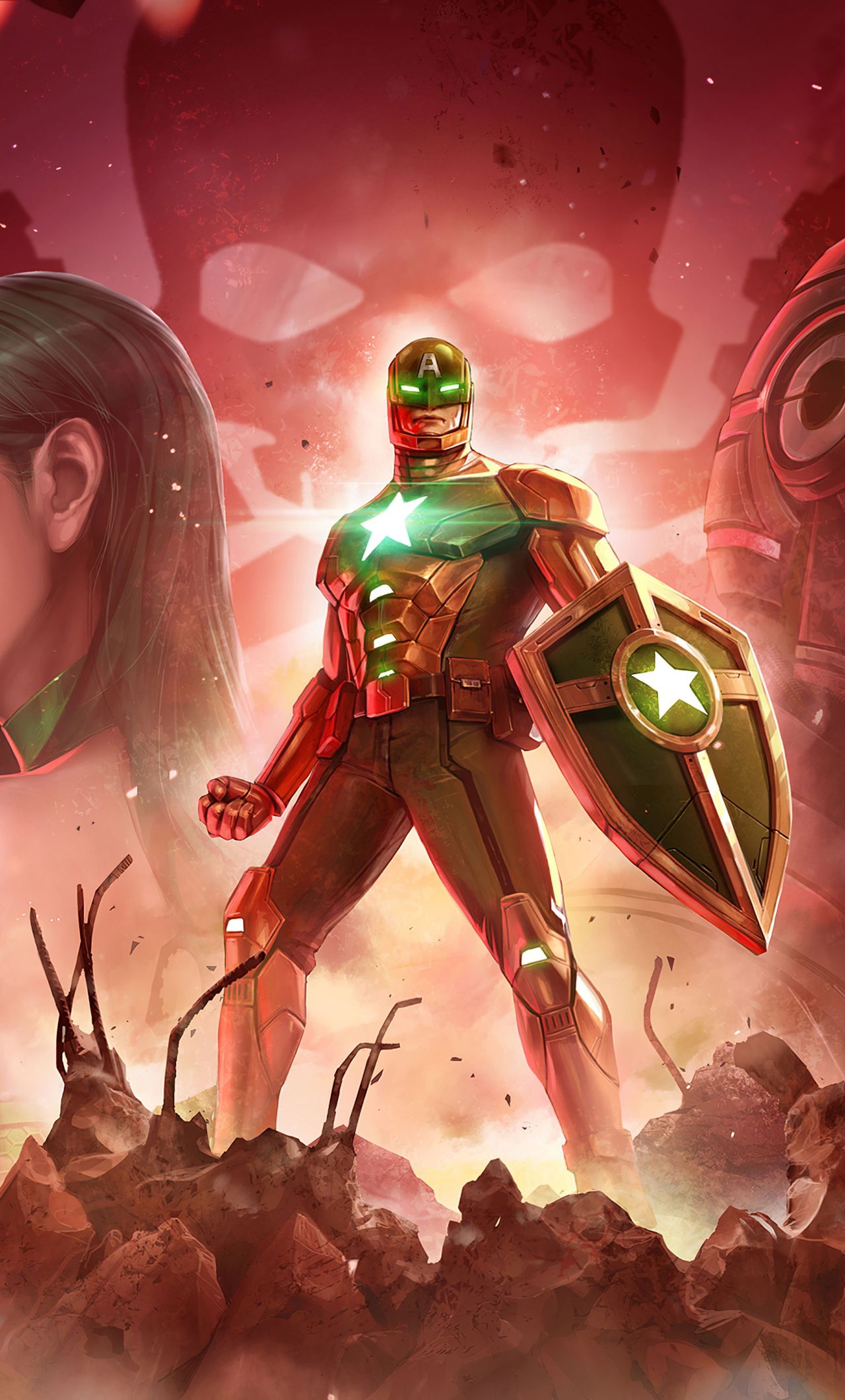 Marvel iPhone Wallpaper 4K