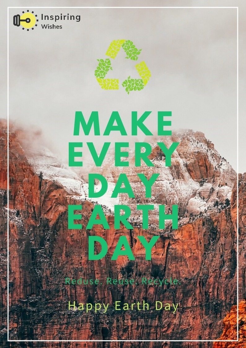 Happy Earth day 2021 Slogans, Quotes & Image. World Earth Day