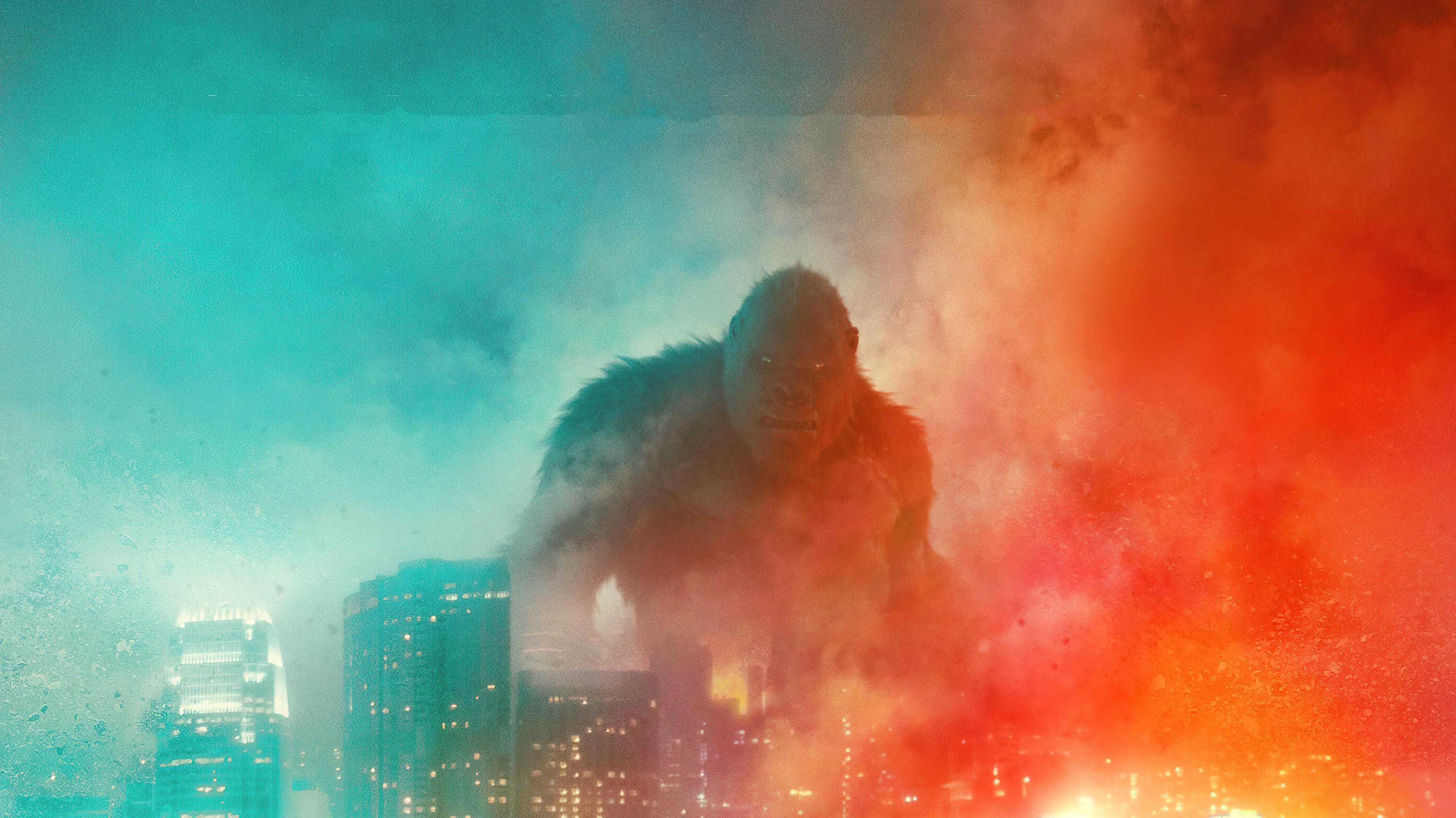 Godzilla vs Kong Wallpaper 4k Ultra HD