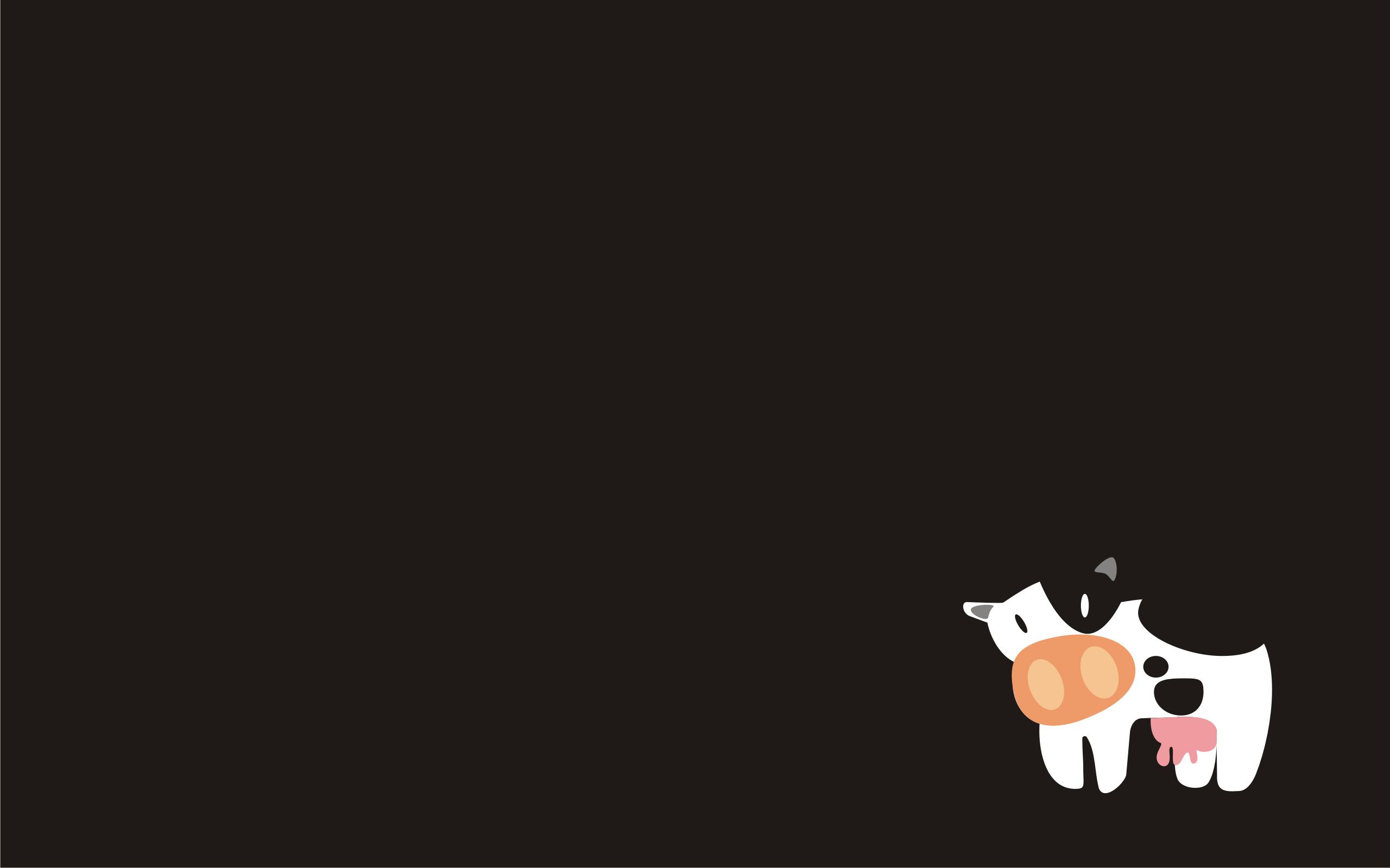 Cartoon cow wallpaper. All HD picture